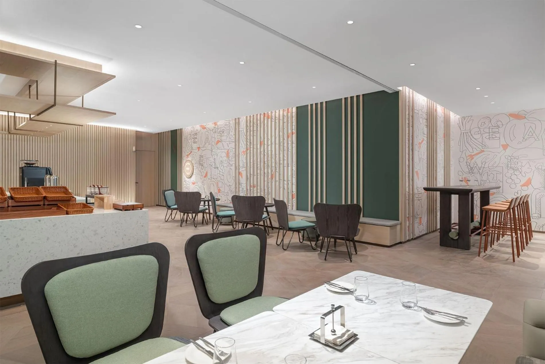 Restaurant/places to eat in EVEN Hotel Zhongshan City Center by IHG