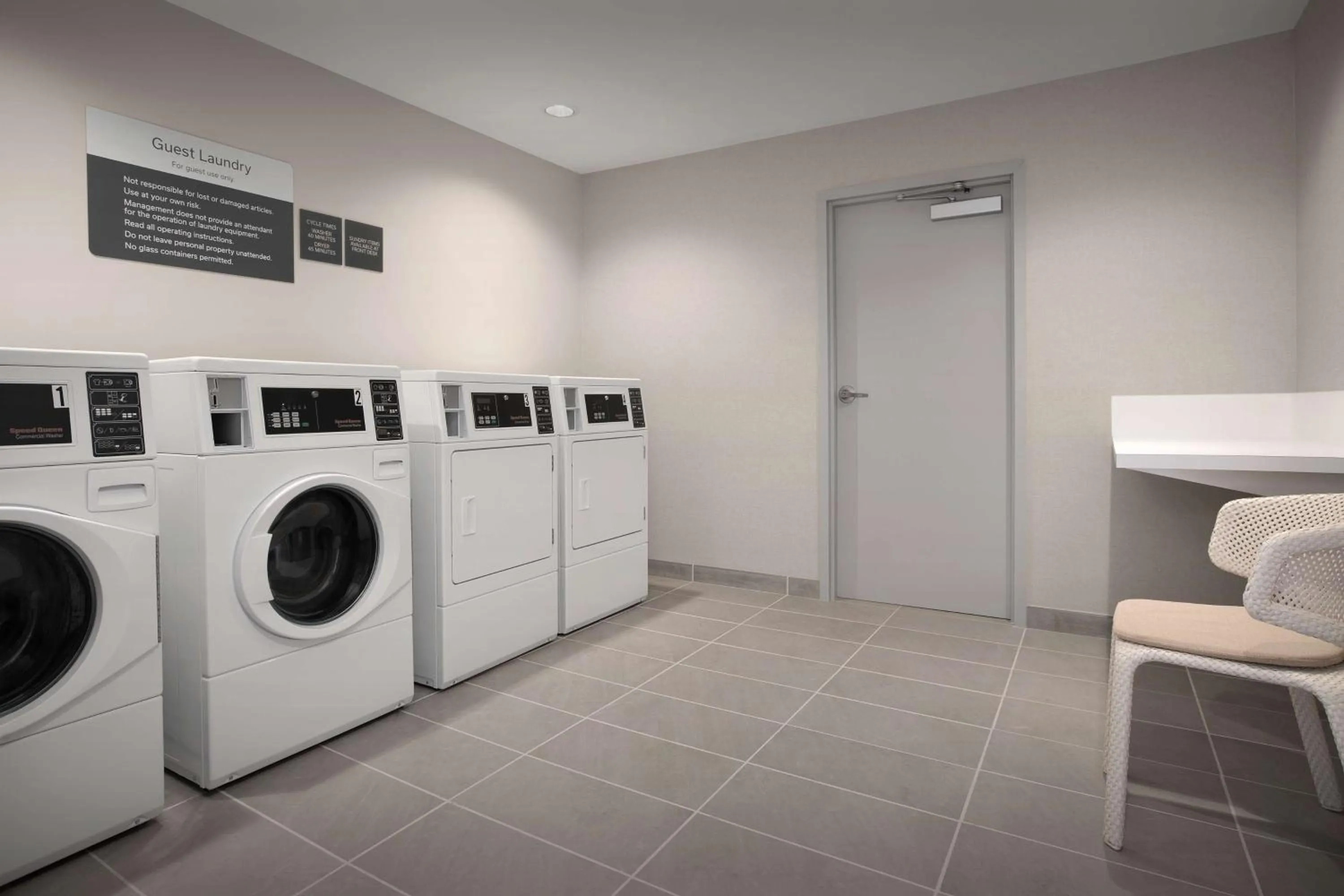 laundry in Hilton Garden Inn Denver Airport Tower Road