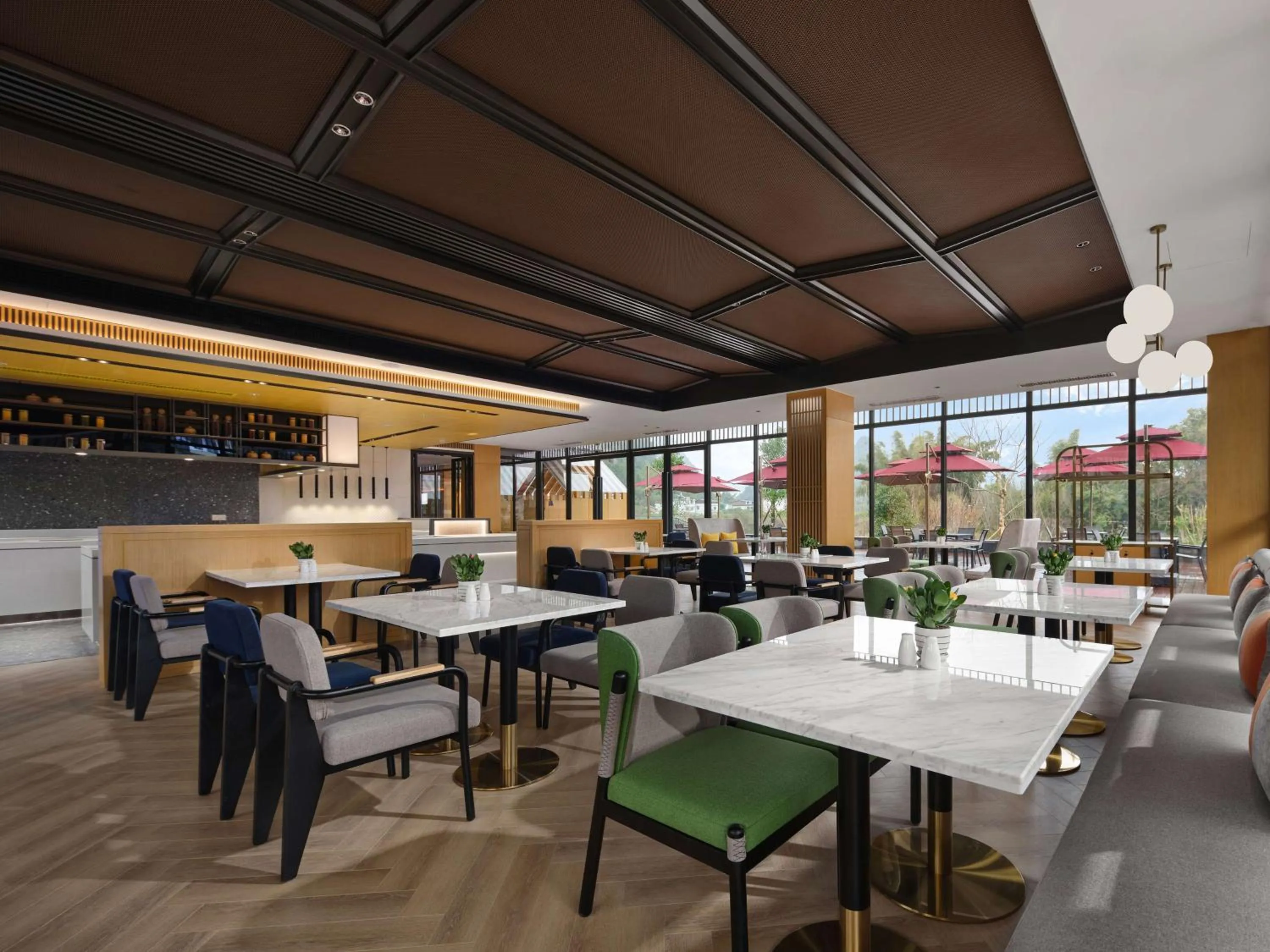 Restaurant/places to eat in Hilton Garden Inn Guilin Yangshuo