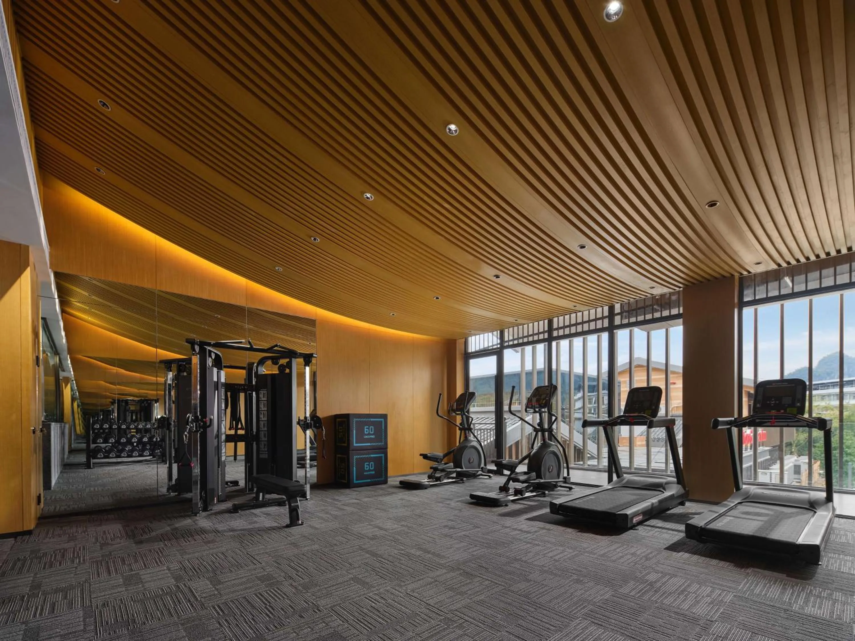 Fitness centre/facilities in Hilton Garden Inn Guilin Yangshuo