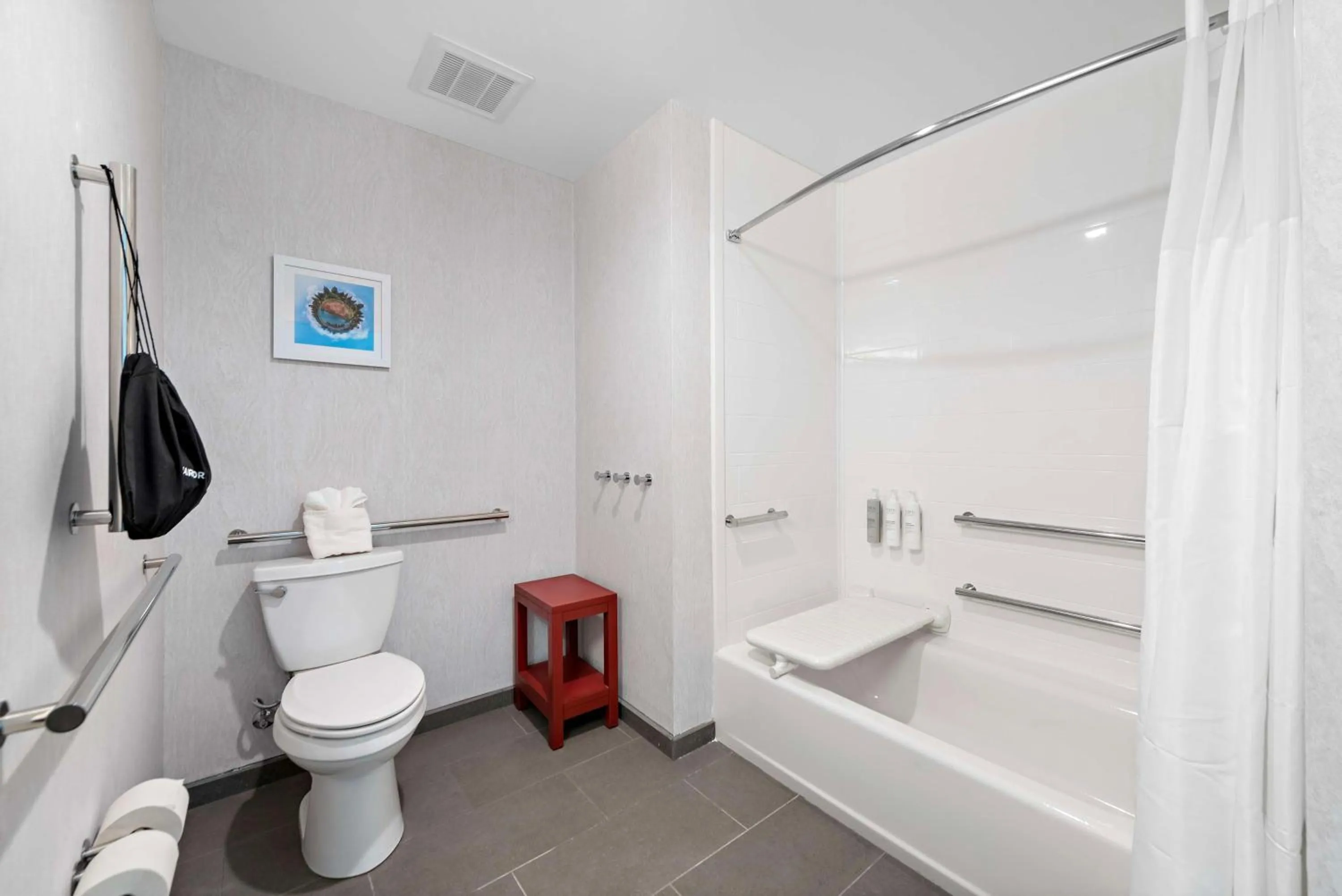 Bathroom in Hampton Inn Big Bear Lake