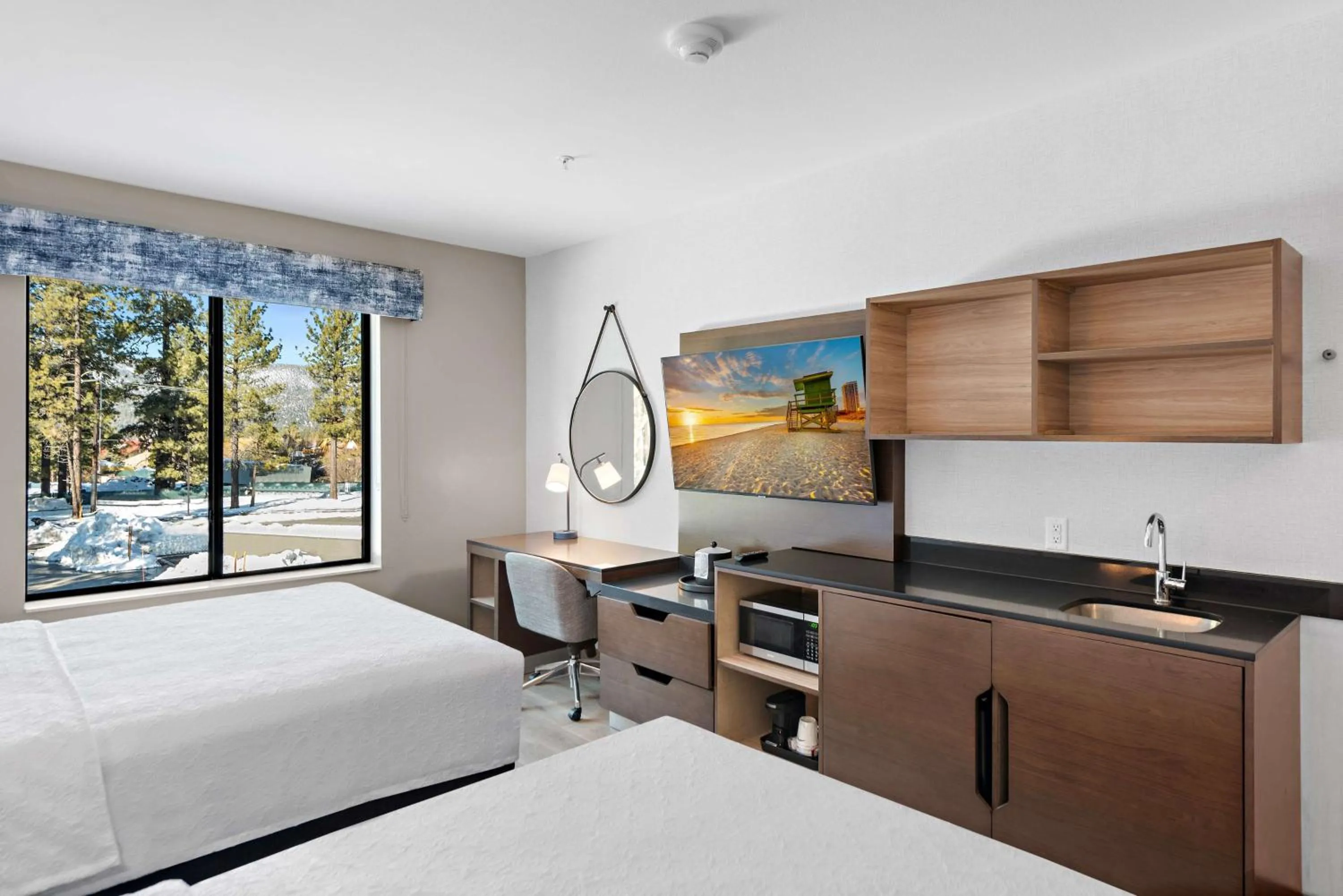 Bedroom, Bed in Hampton Inn Big Bear Lake