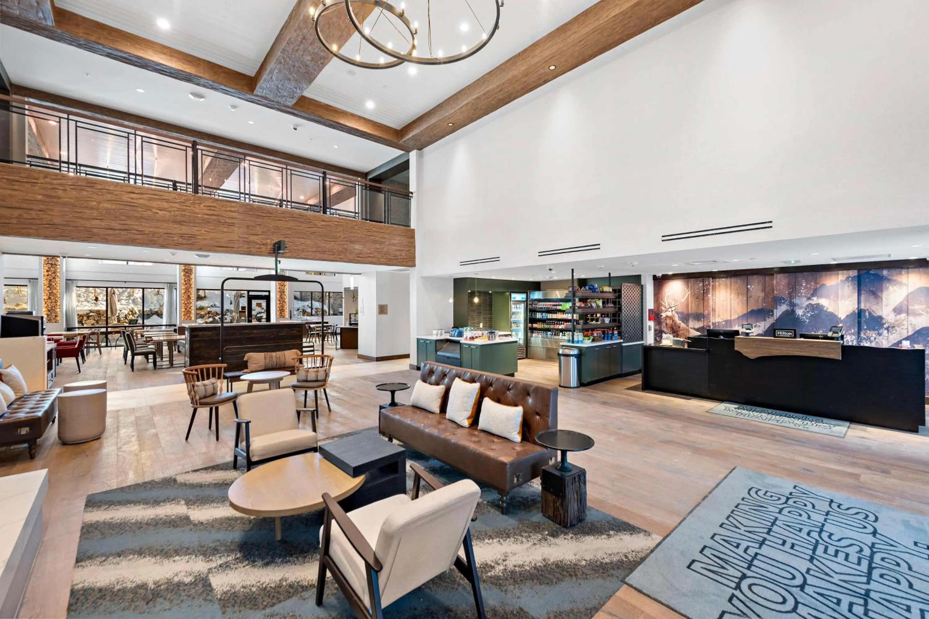 Lobby or reception in Home2 Suites By Hilton Big Bear Lake