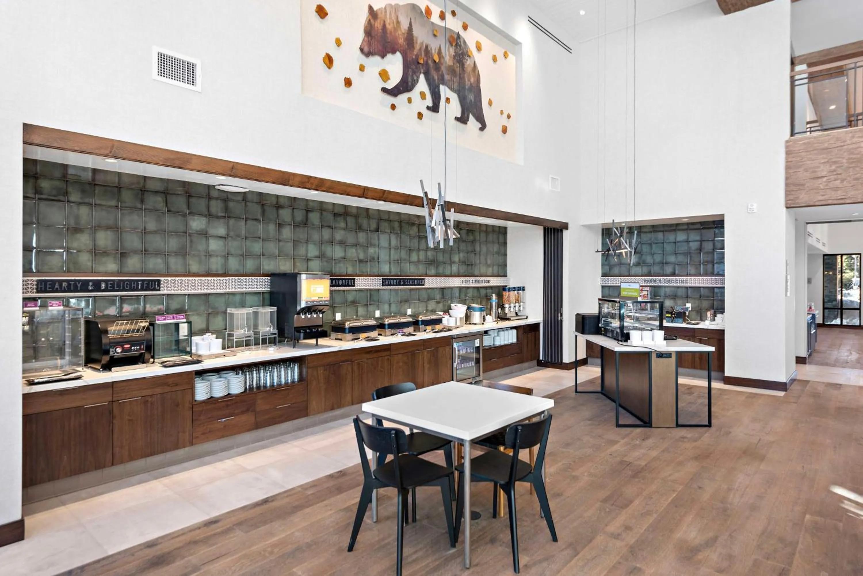 Breakfast in Home2 Suites By Hilton Big Bear Lake