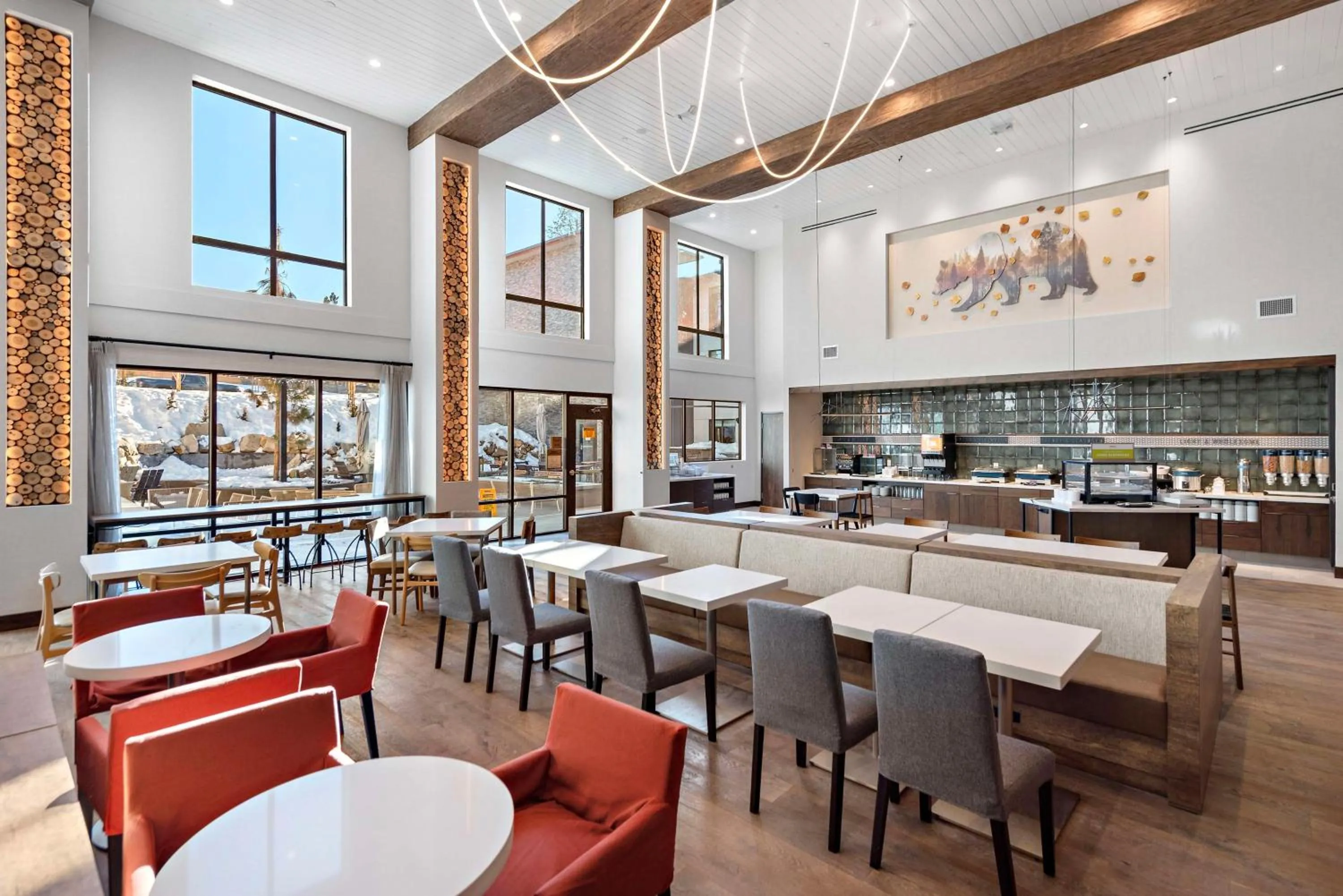 Breakfast in Home2 Suites By Hilton Big Bear Lake