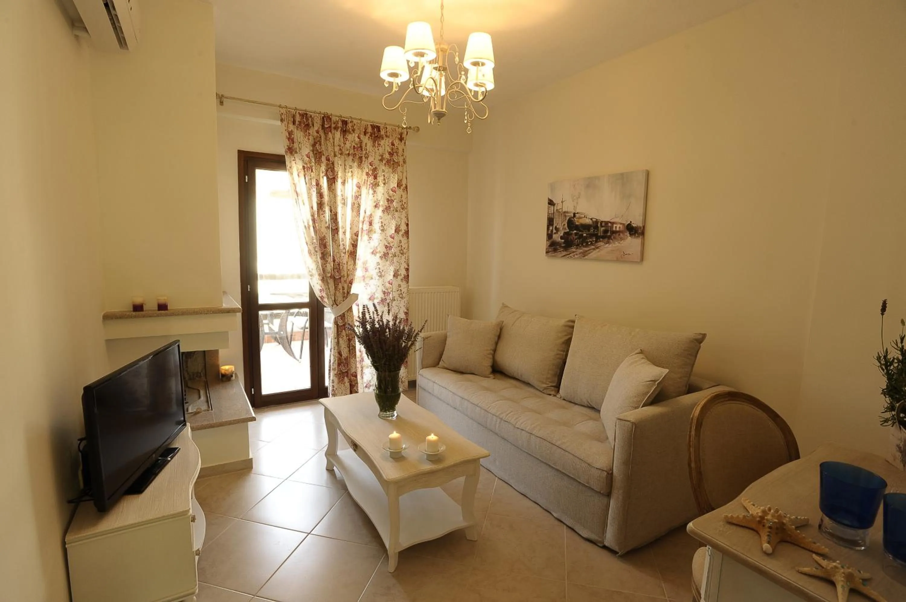 Living room in Levantes Villas