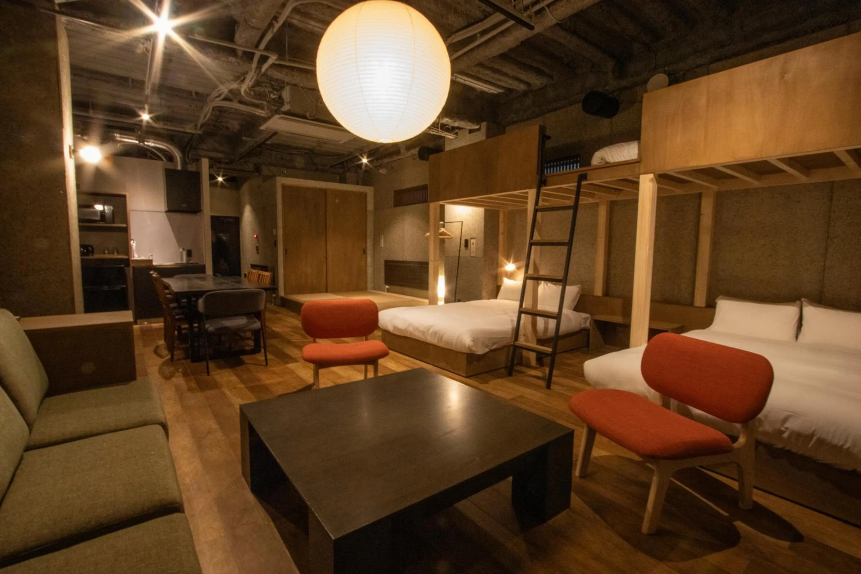 Living room in Green Room Hotel