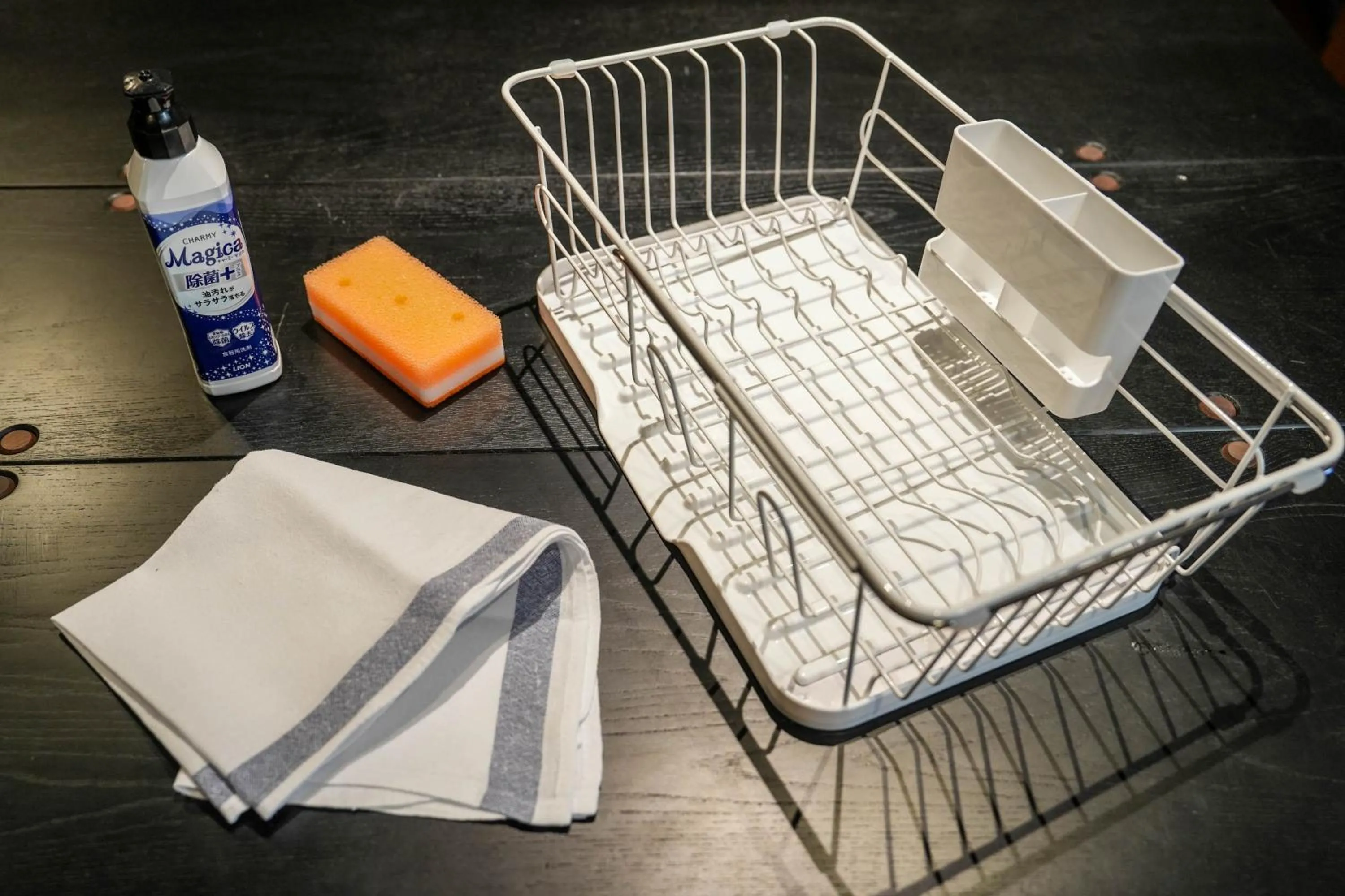 Kitchen or kitchenette in Green Room Hotel