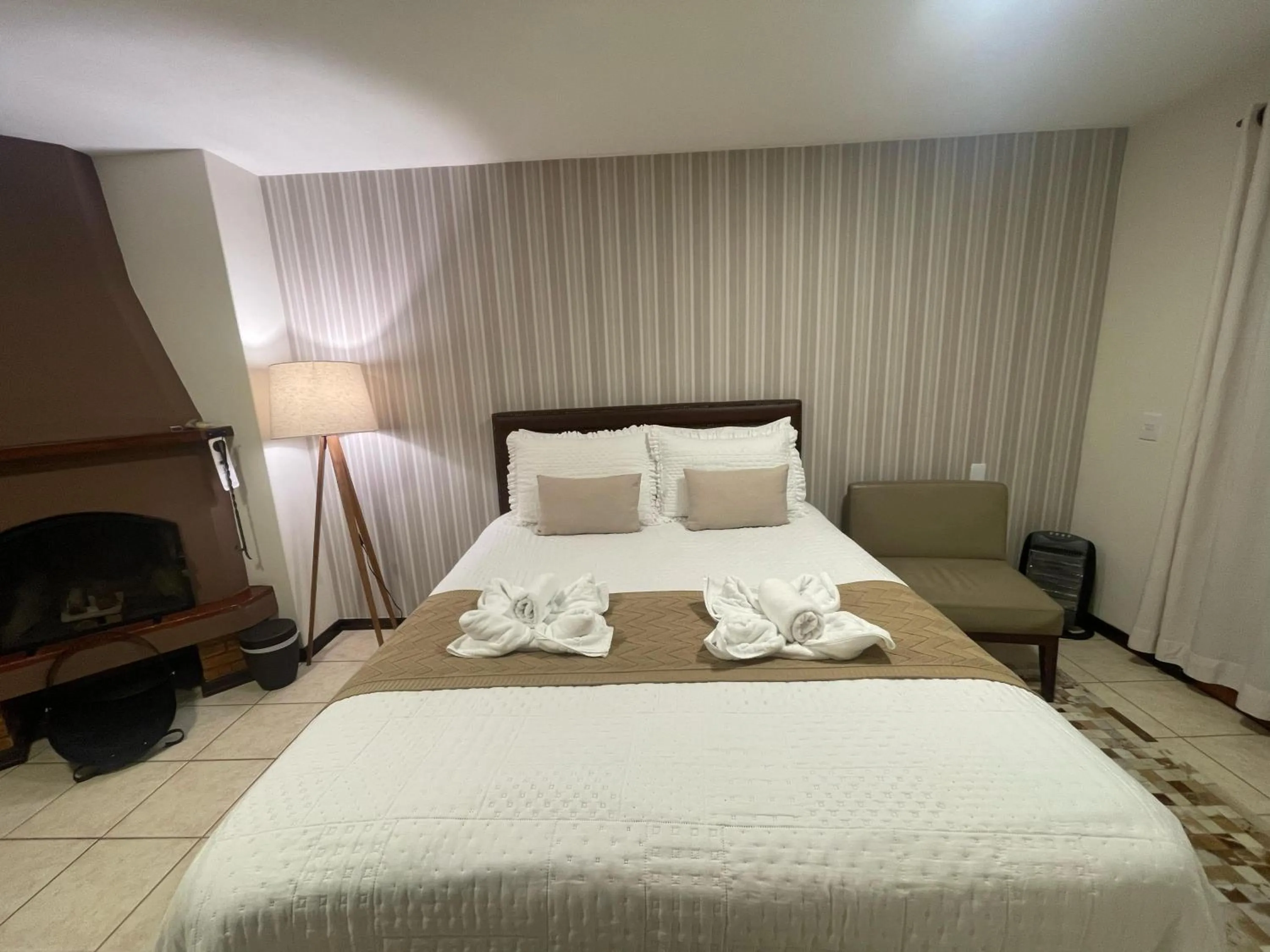 Bed in Pousada Flor de Lua Monte Verde