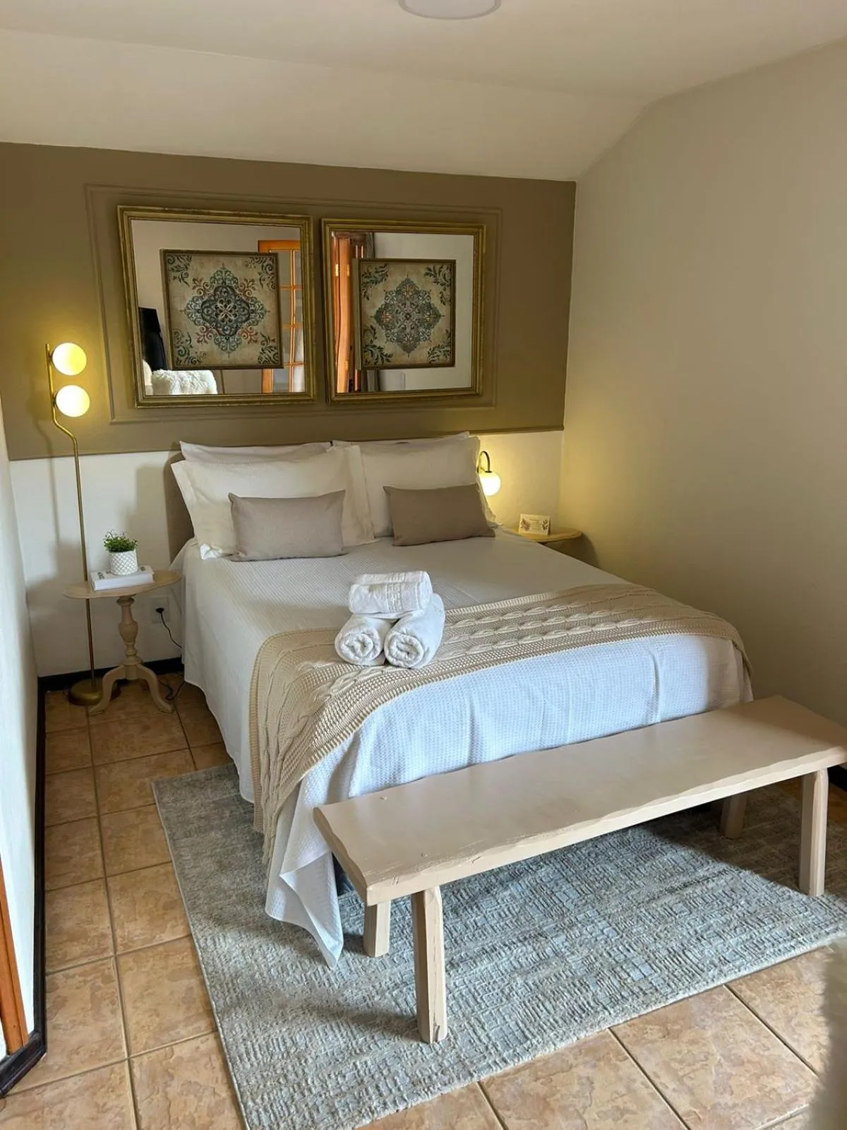 Bed in Pousada Flor de Lua Monte Verde