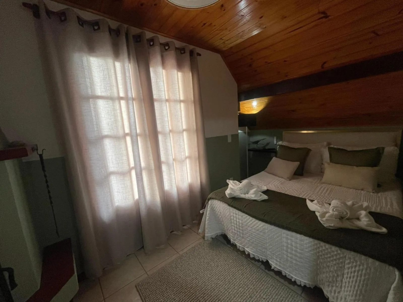 Bed in Pousada Flor de Lua Monte Verde