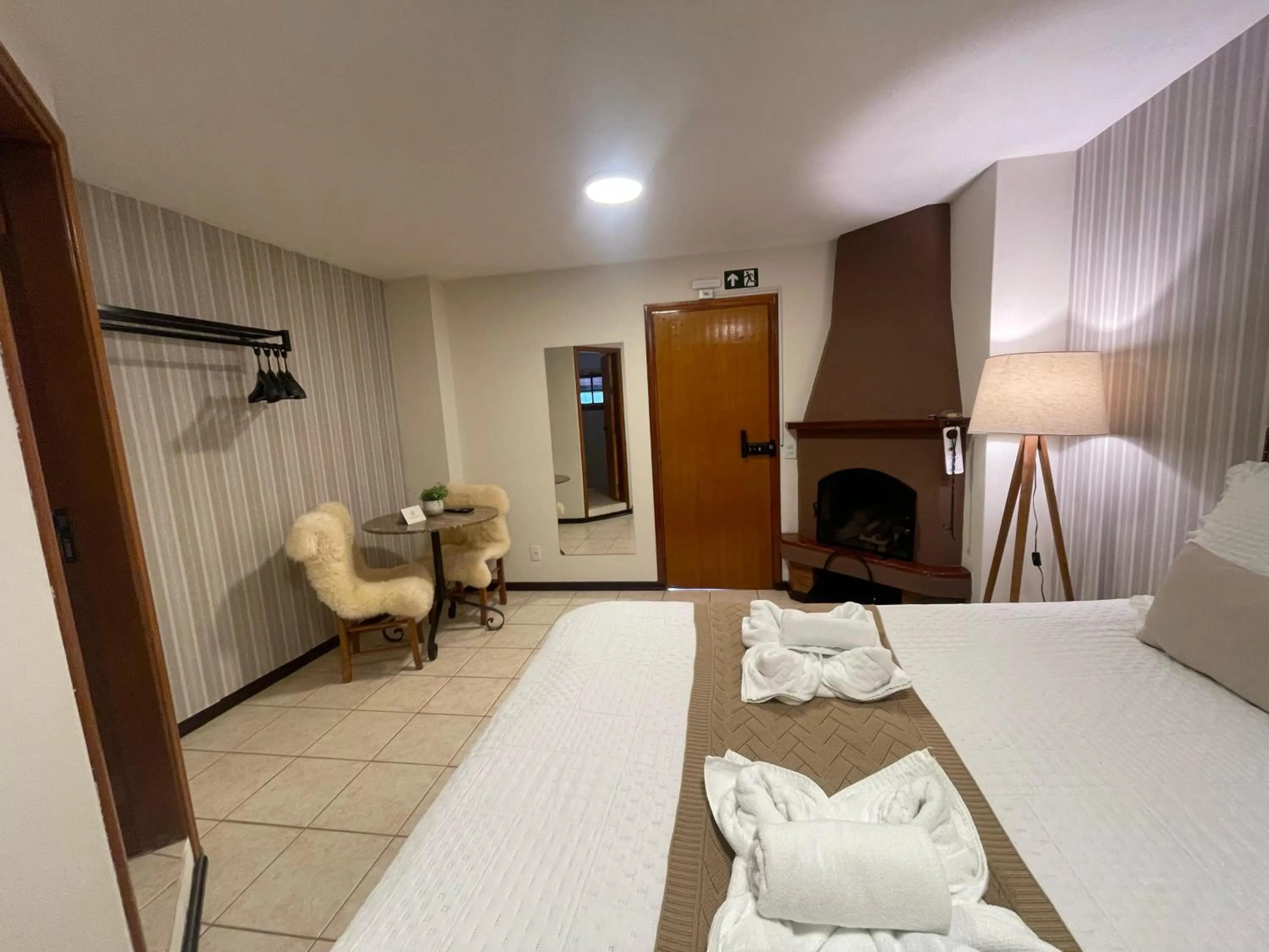 Bed in Pousada Flor de Lua Monte Verde