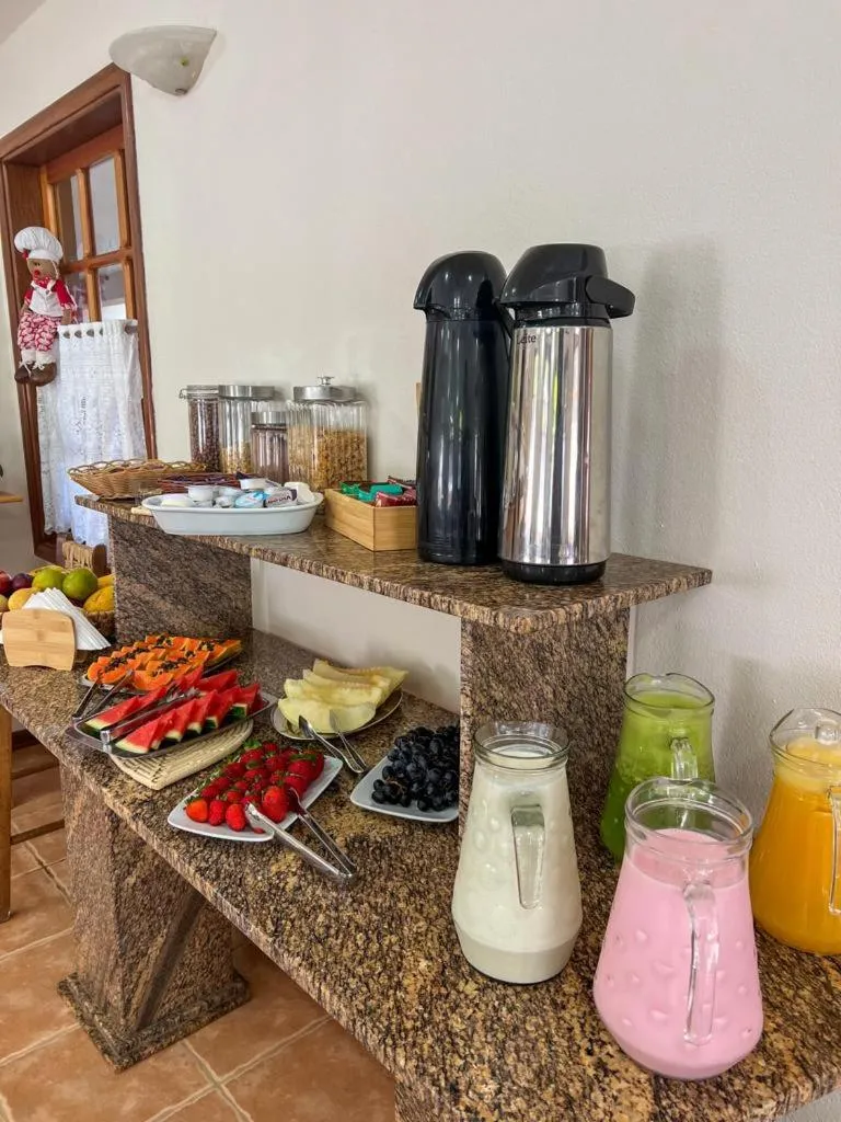 Breakfast in Pousada Flor de Lua Monte Verde