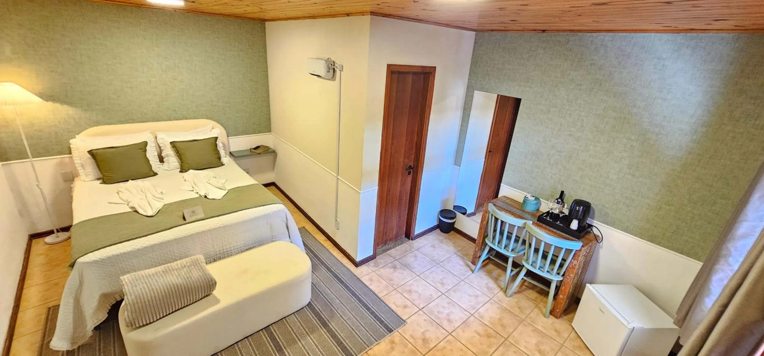 Bed in Pousada Flor de Lua Monte Verde