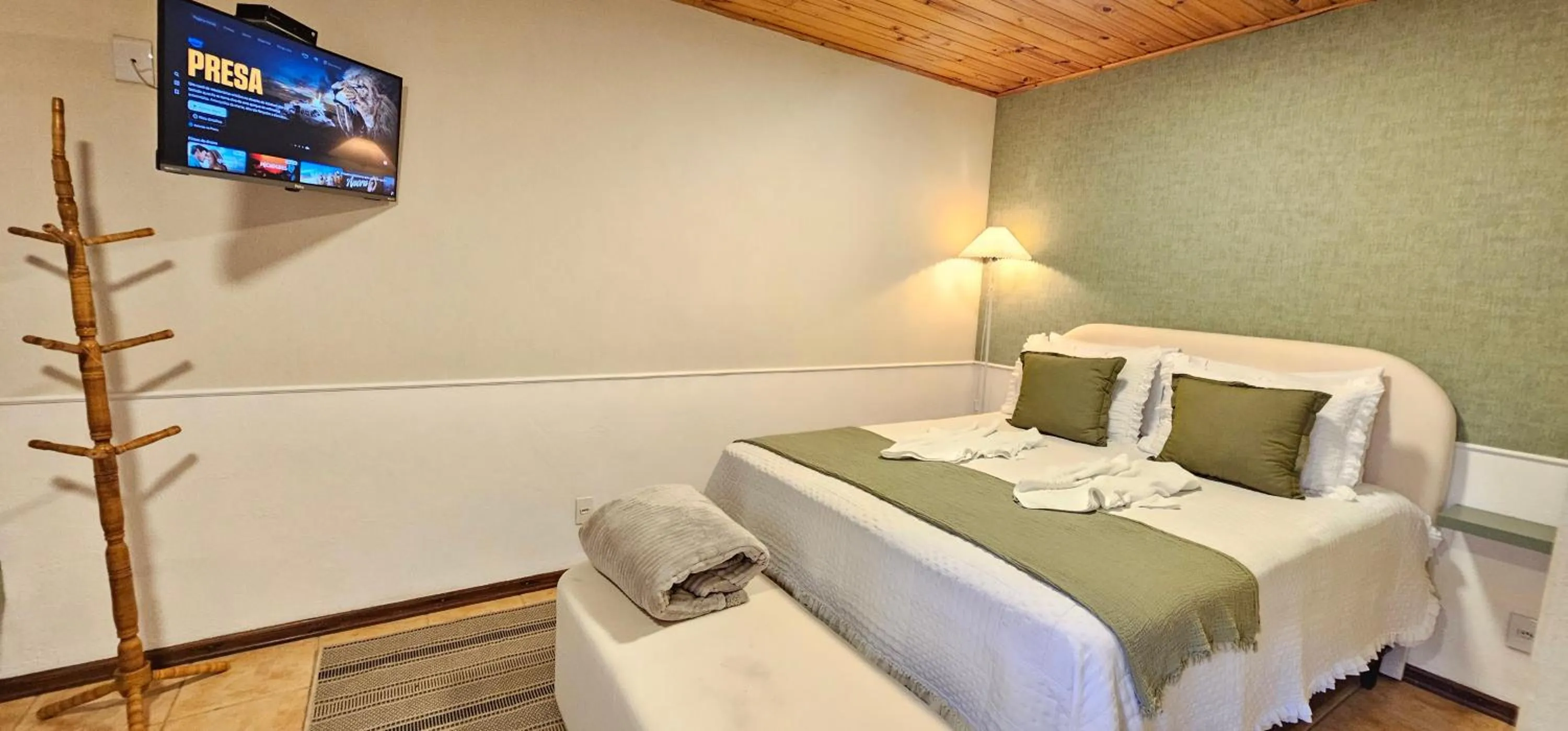 Bed in Pousada Flor de Lua Monte Verde