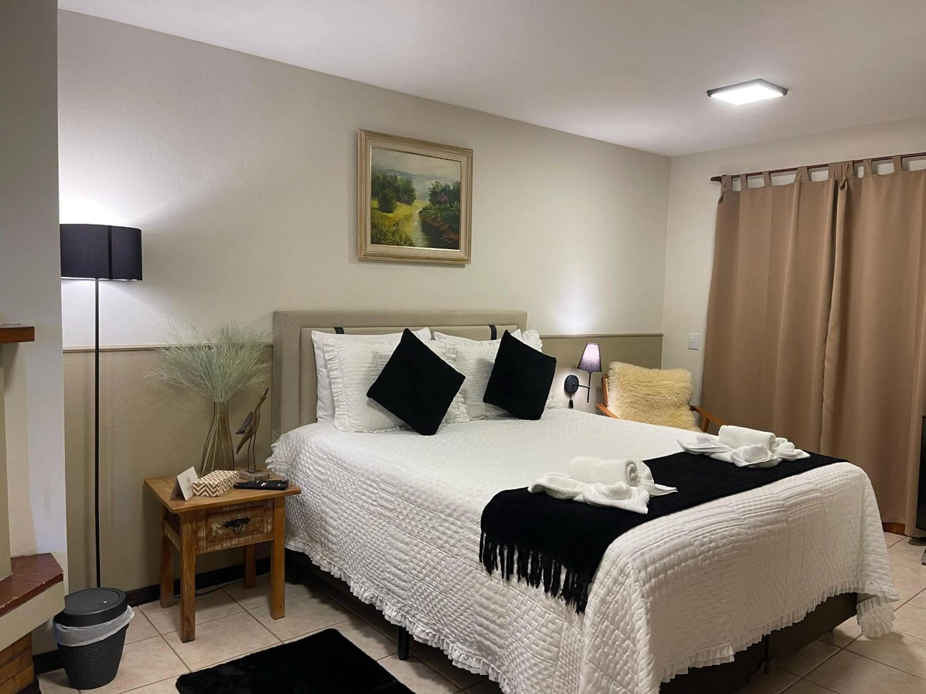 Bed in Pousada Flor de Lua Monte Verde