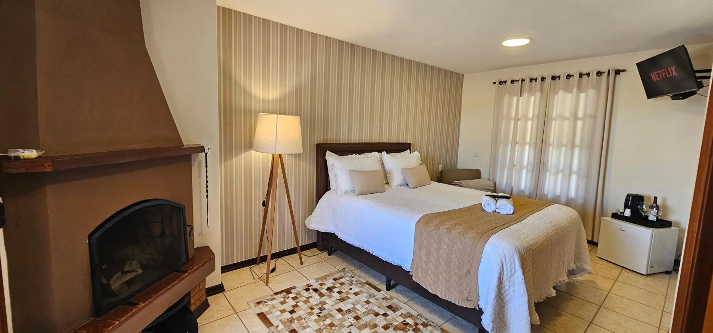 Bed in Pousada Flor de Lua Monte Verde