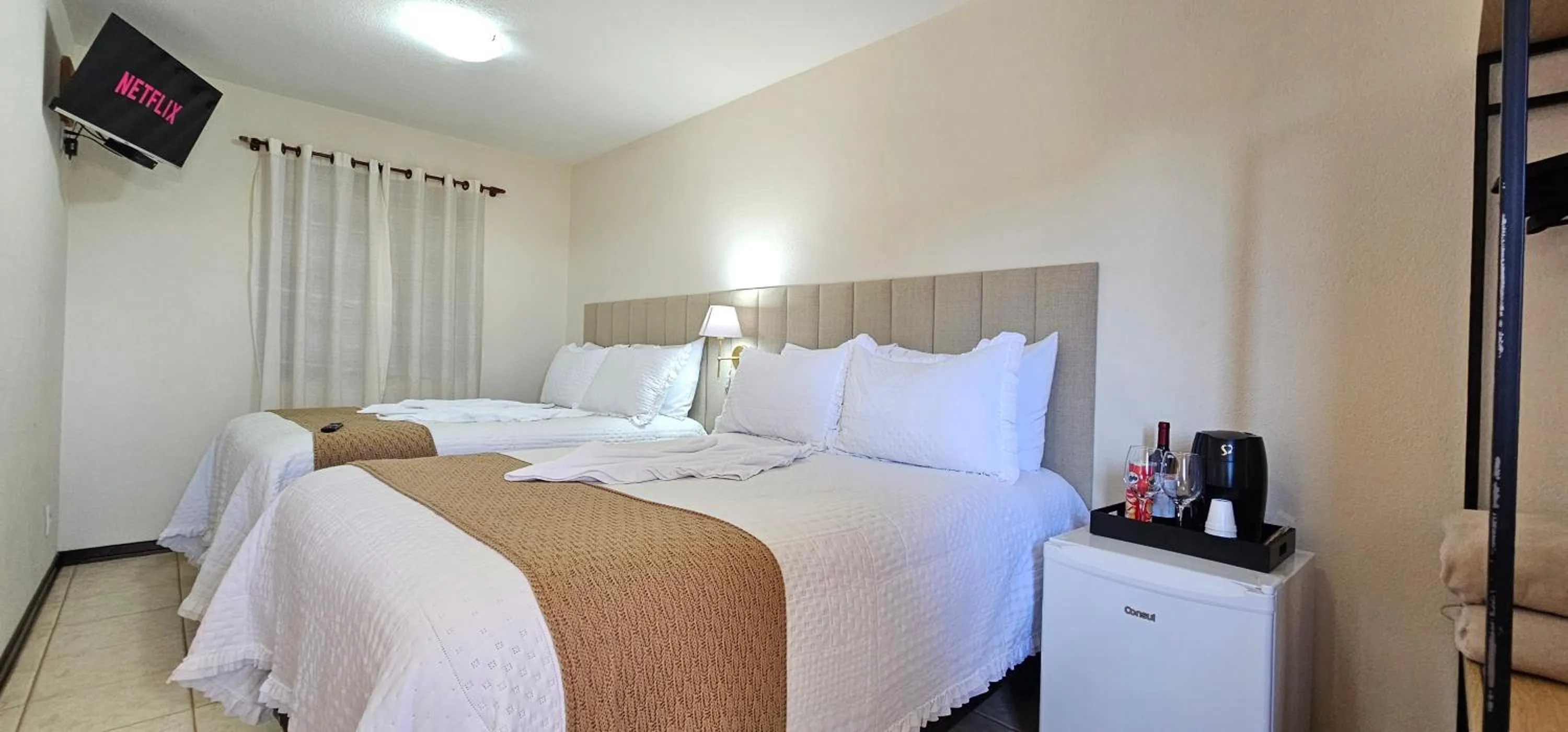 Bed in Pousada Flor de Lua Monte Verde