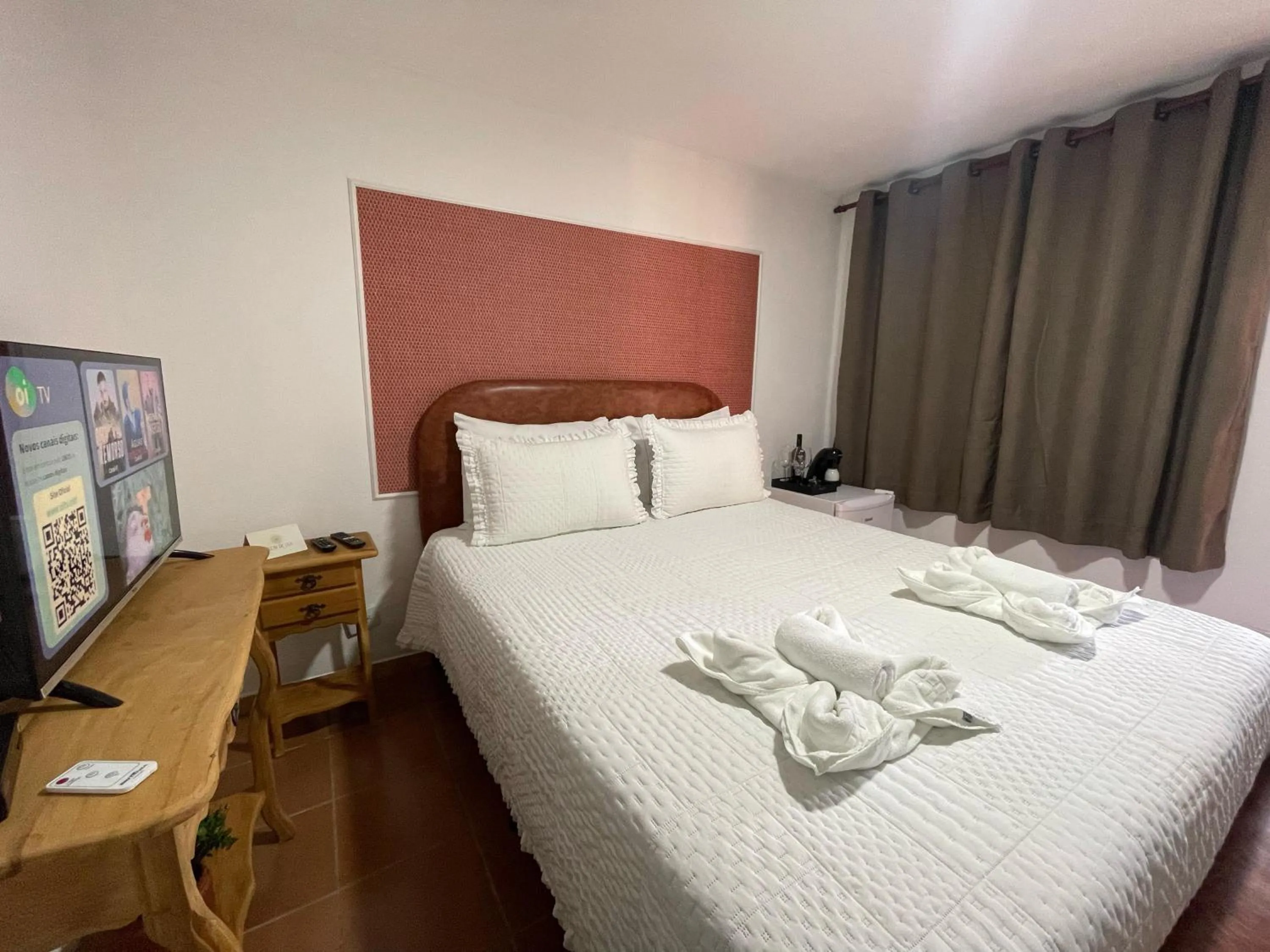 Bed in Pousada Flor de Lua Monte Verde