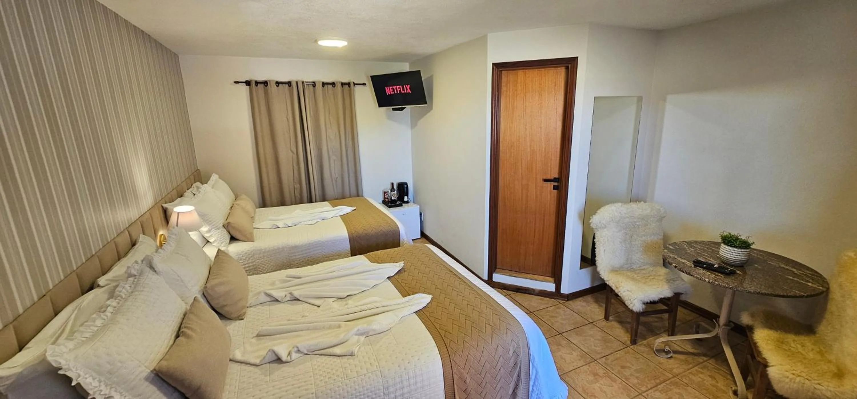 Bed in Pousada Flor de Lua Monte Verde