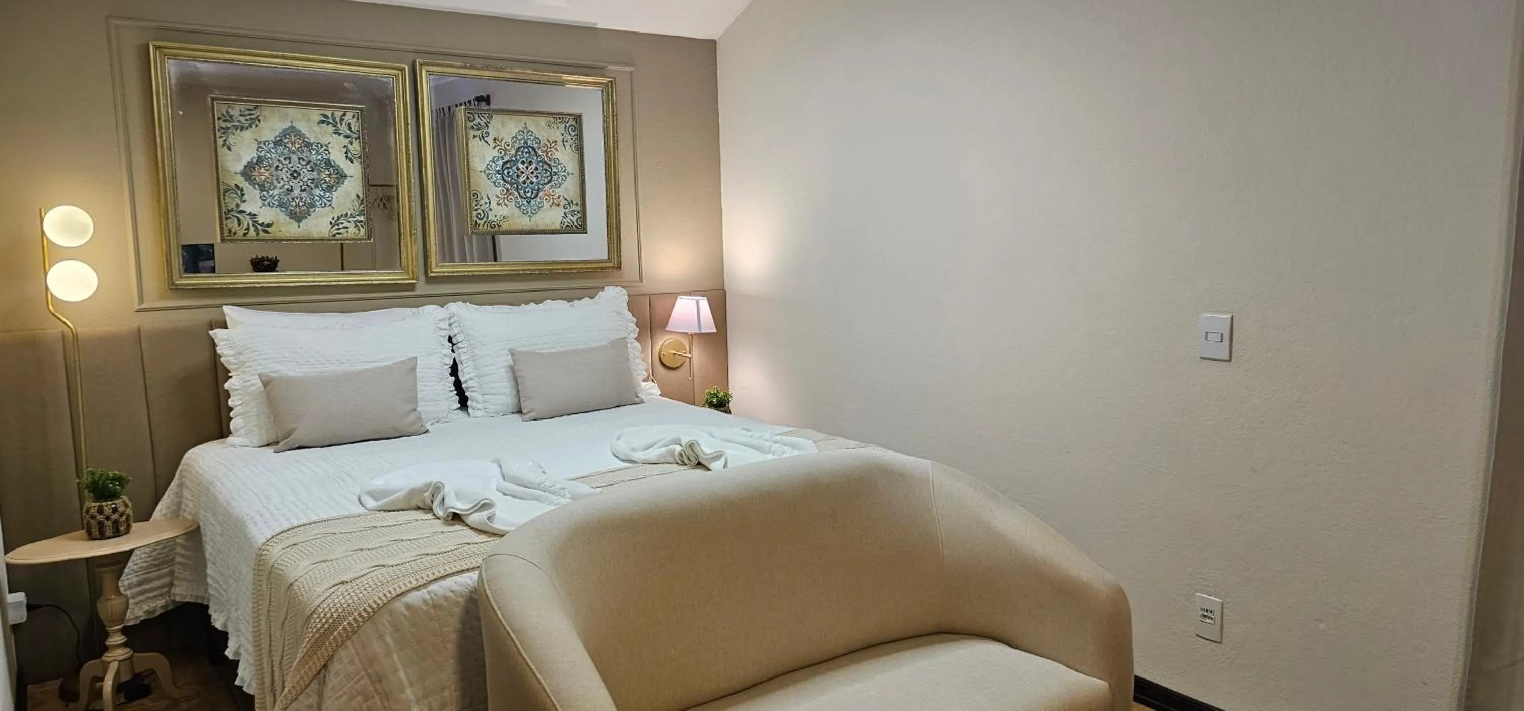 Bed in Pousada Flor de Lua Monte Verde