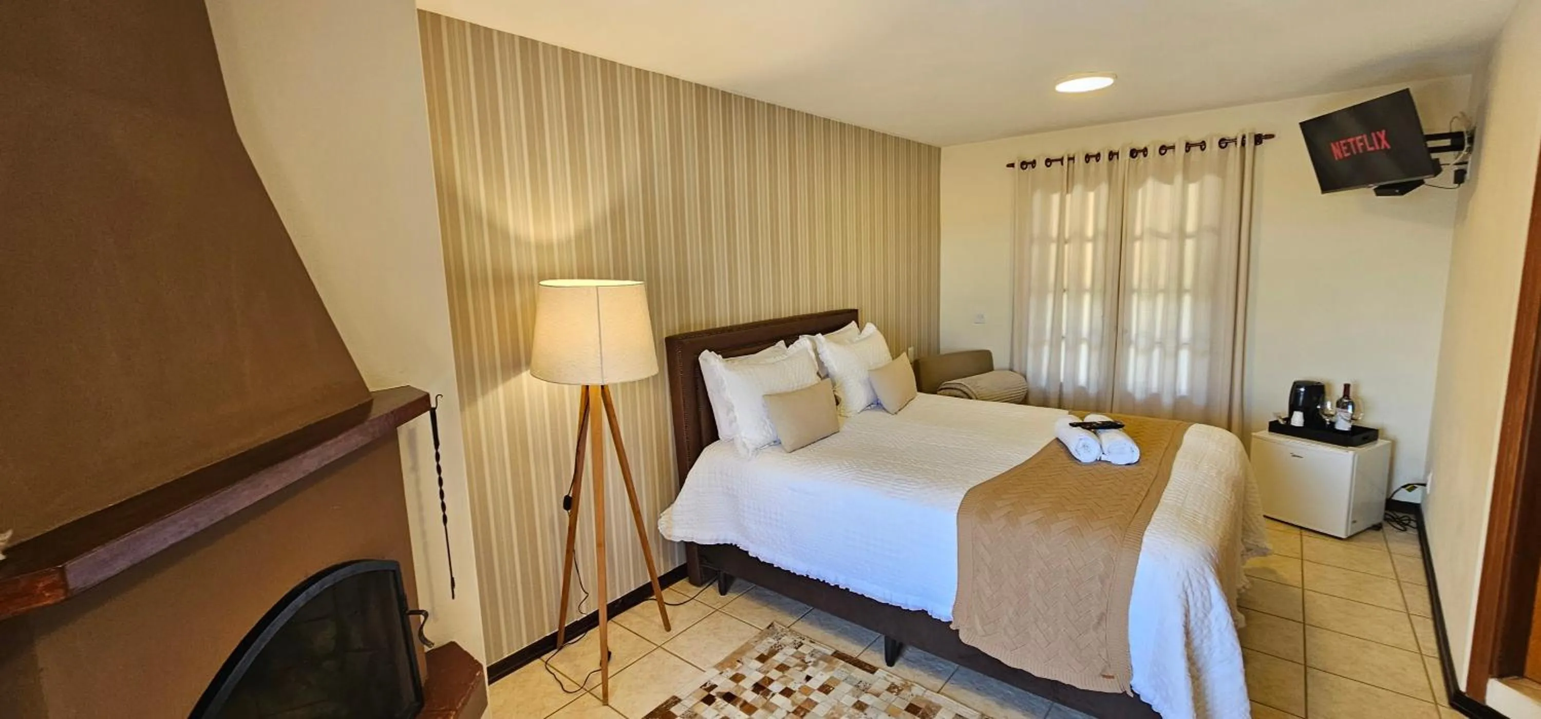 Bed in Pousada Flor de Lua Monte Verde