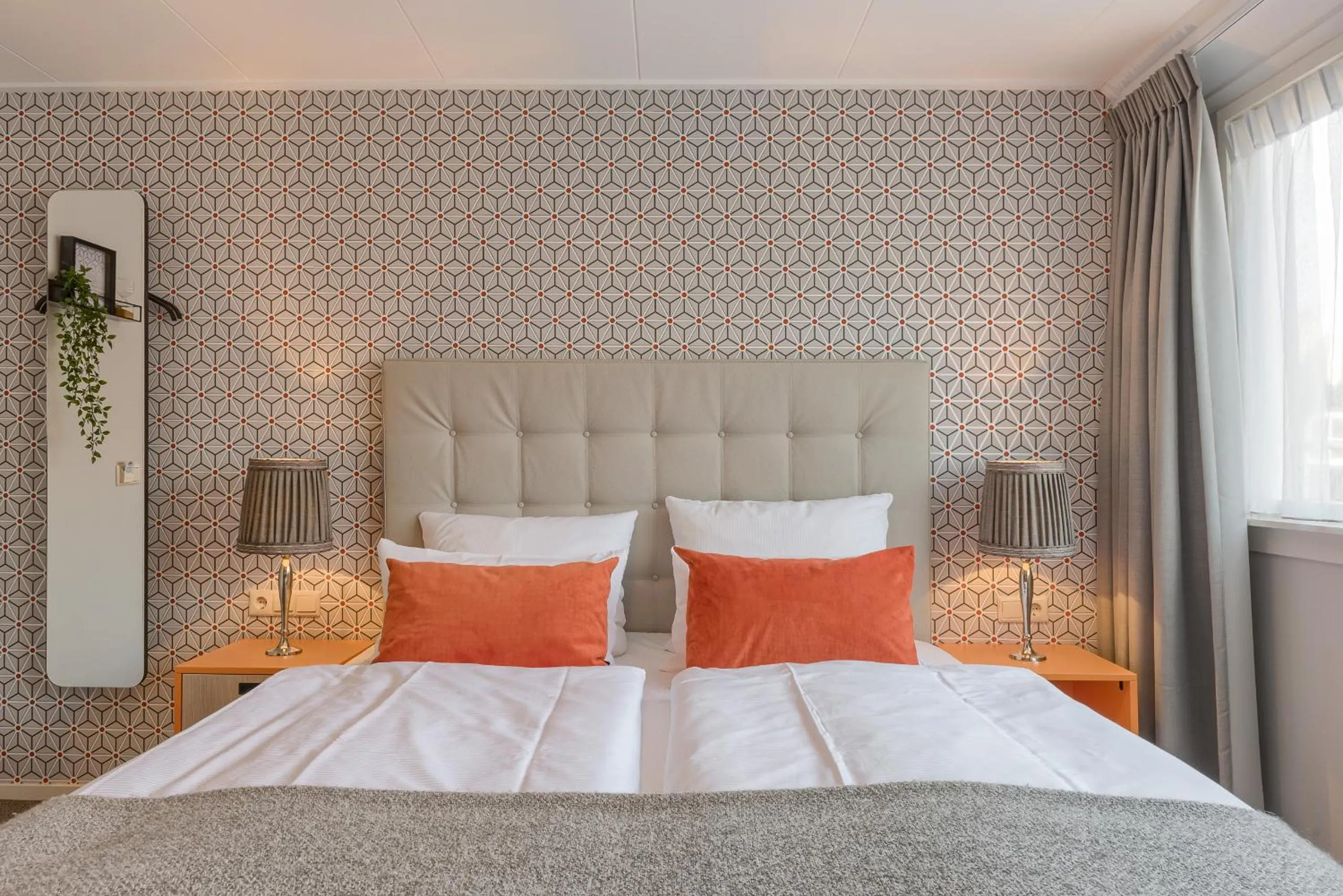 Bed in Hotel Op Diek