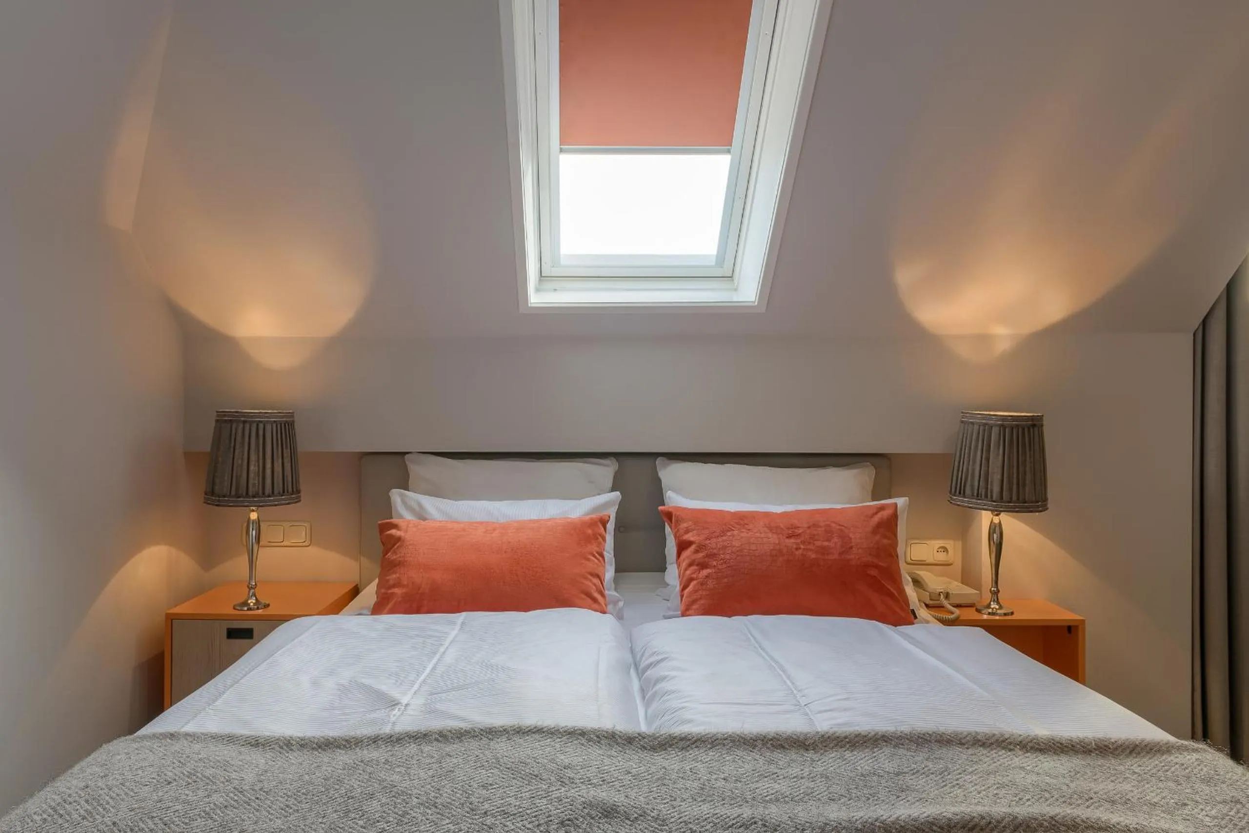 Bed in Hotel Op Diek