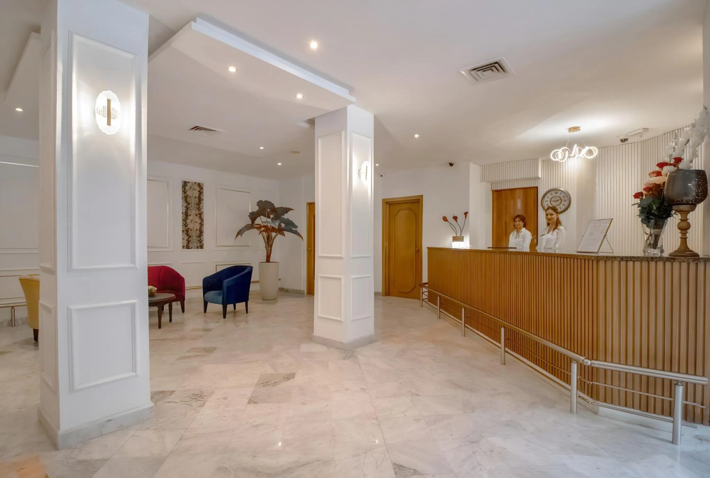 Lobby or reception in El Oumara Hotel