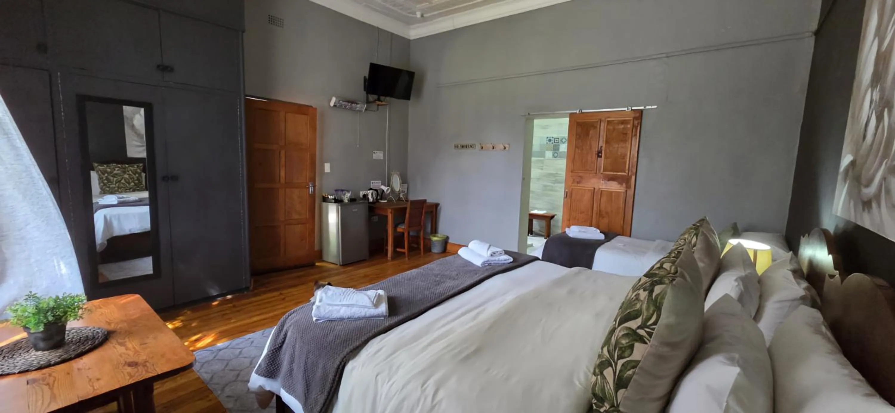 Bed in Bo Kamer Guesthouse