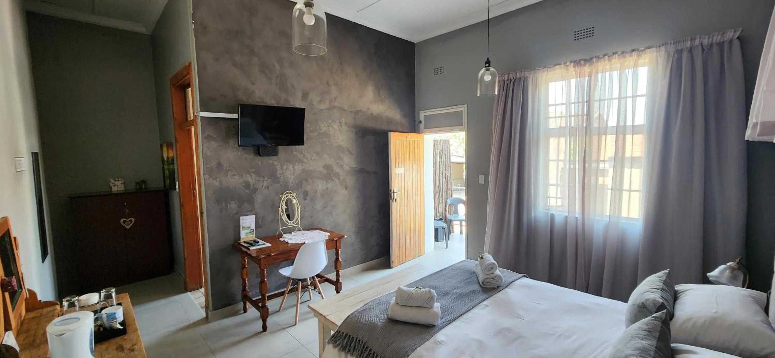 Bed in Bo Kamer Guesthouse