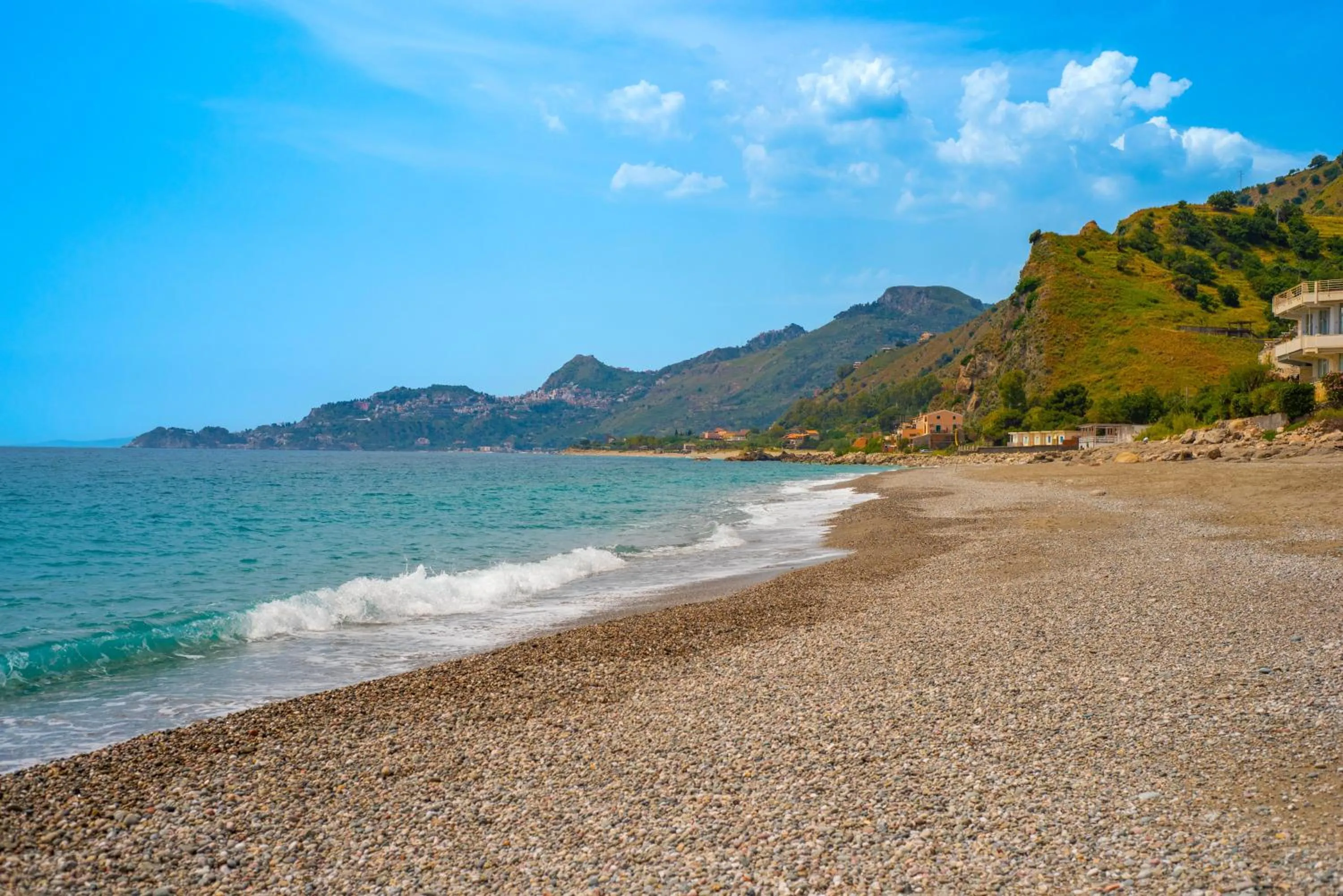 Beach in Baia Taormina - CDSHotels