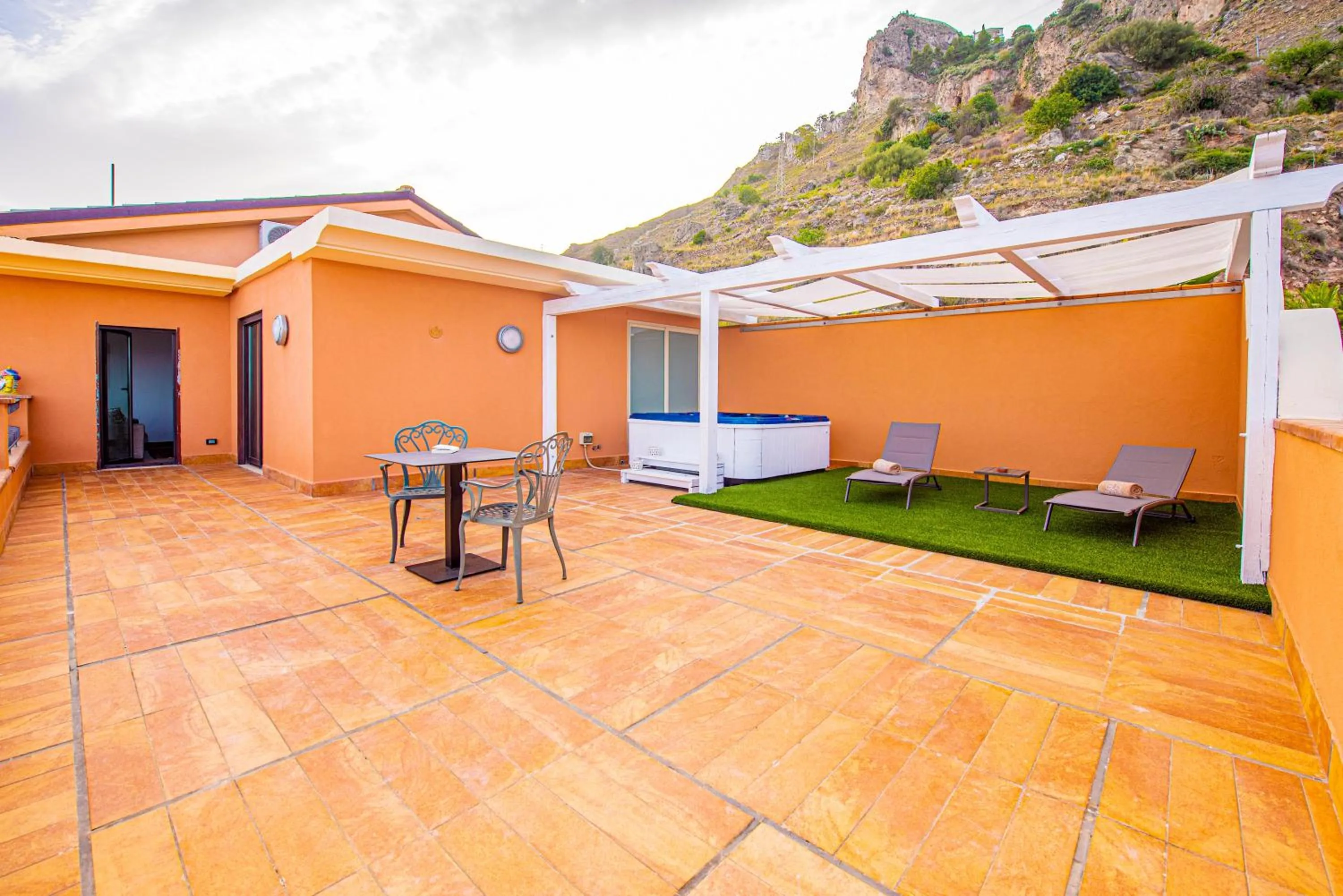 Balcony/Terrace in Baia Taormina - CDSHotels