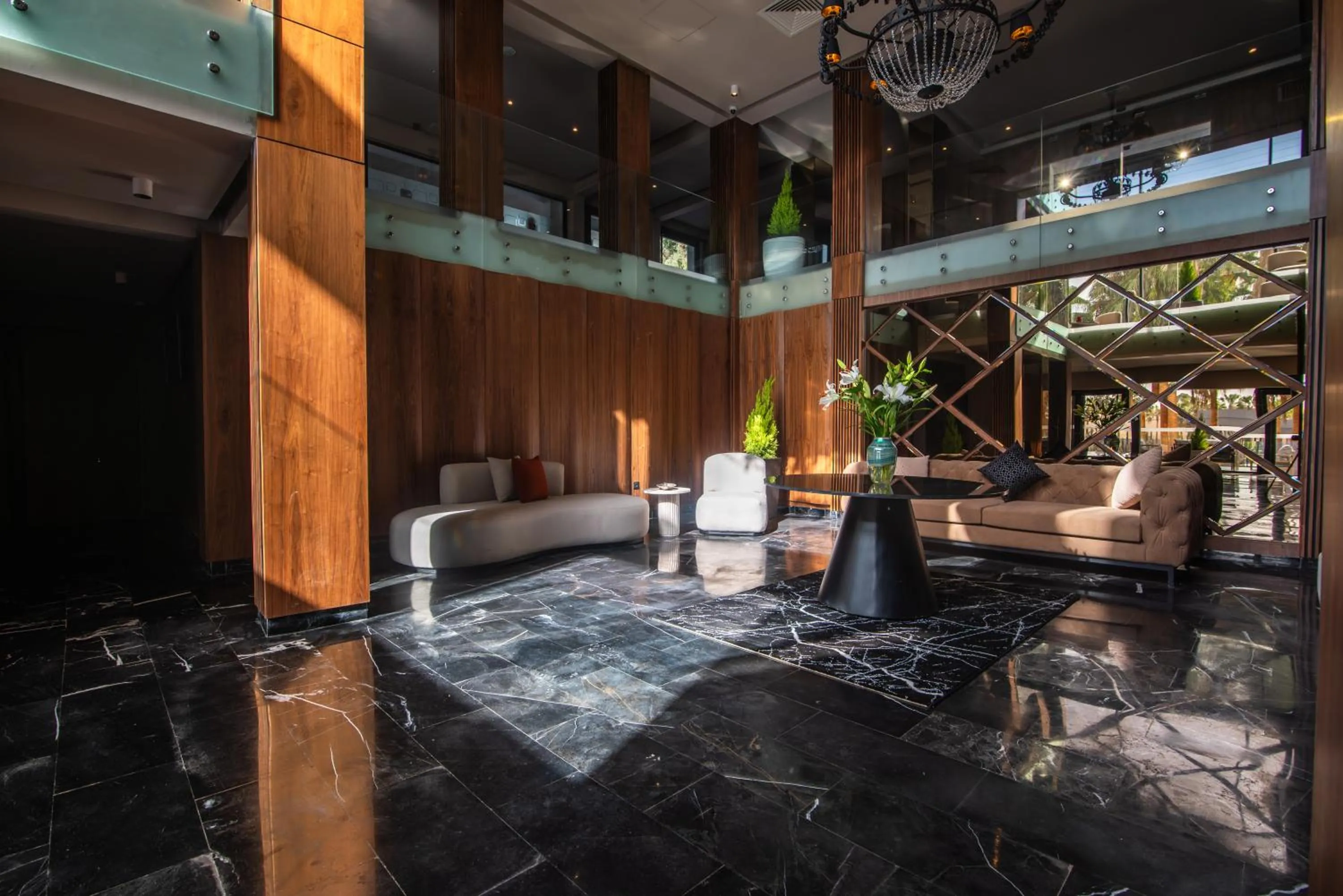 Living room in Dominium Palace