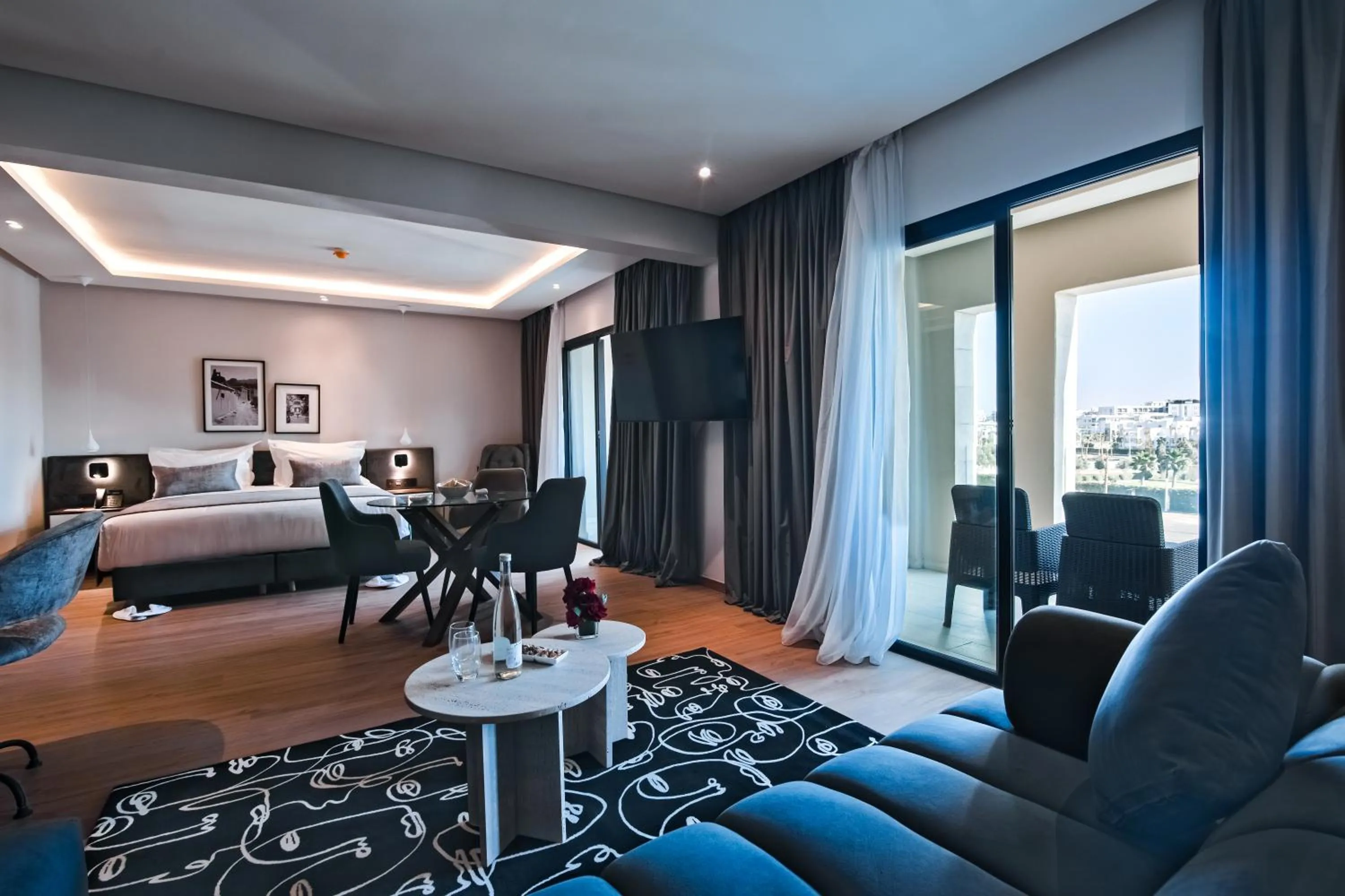 Bed in Dominium Palace