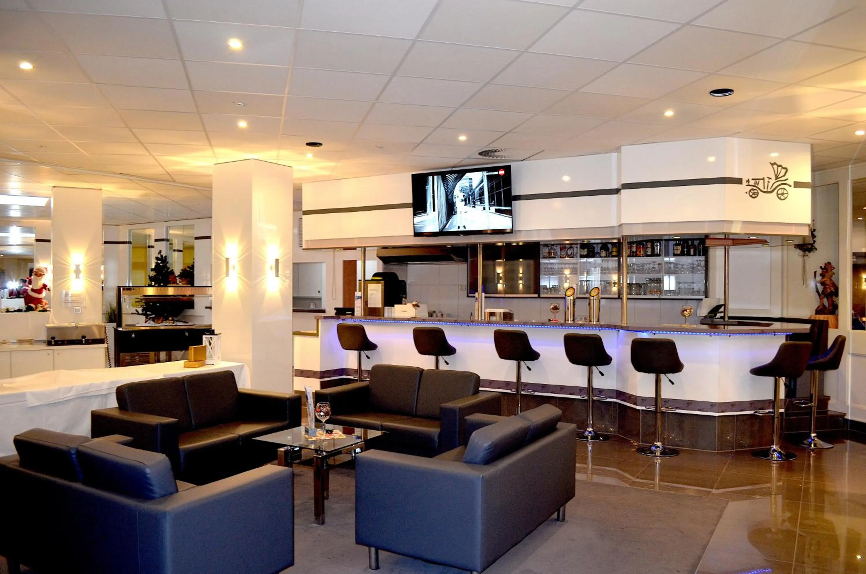 Lounge or bar in Weber Hotel Mannheim