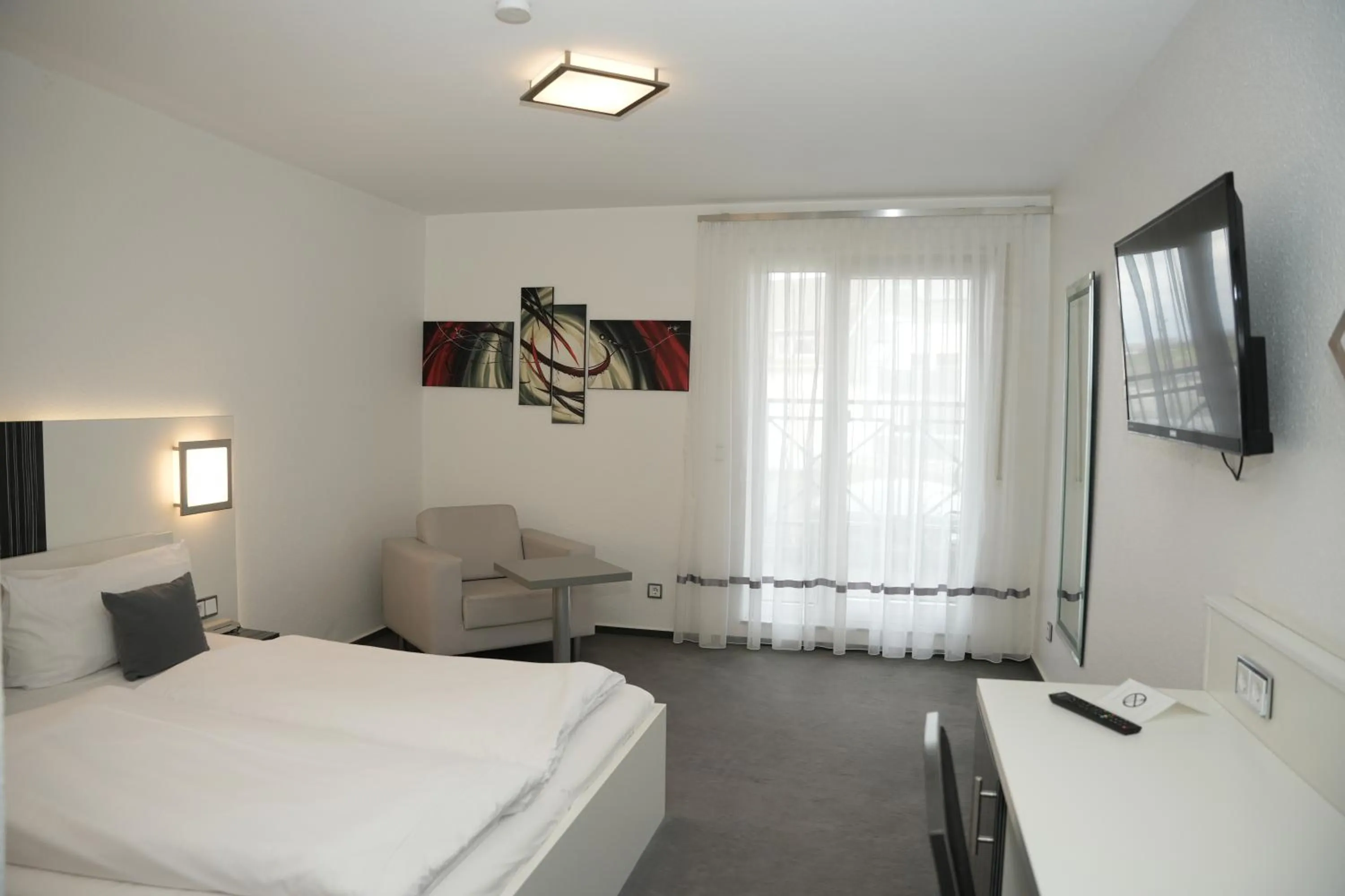 Bed in Weber Hotel Mannheim