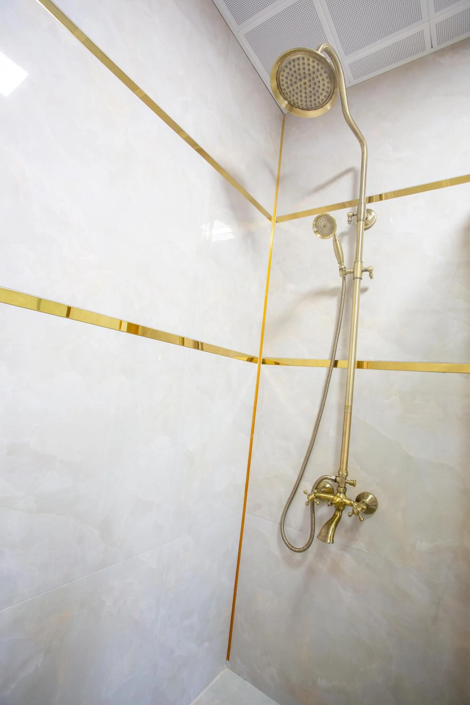 Shower in Sayina Hotel