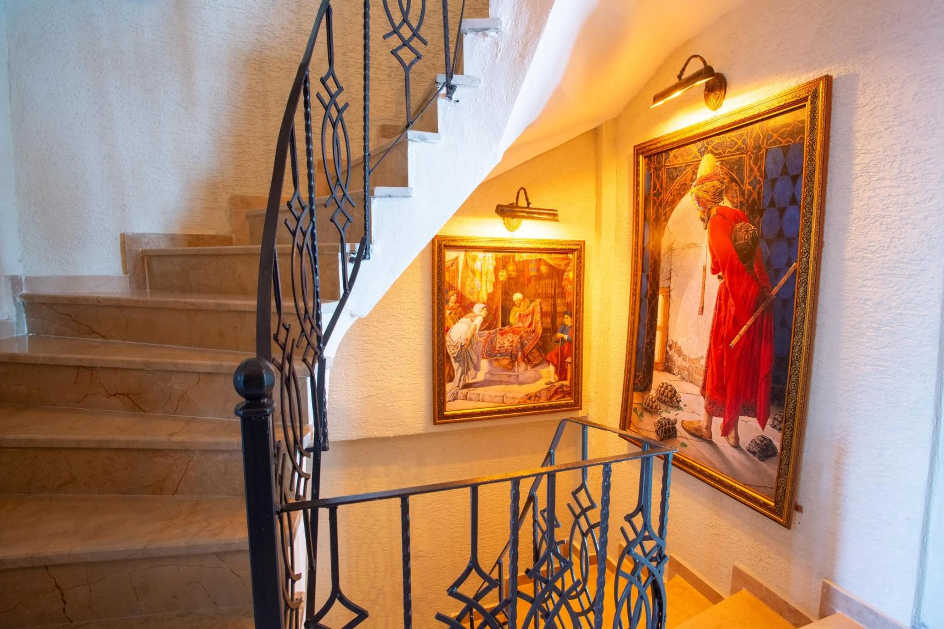 Decorative detail in Sayina Hotel