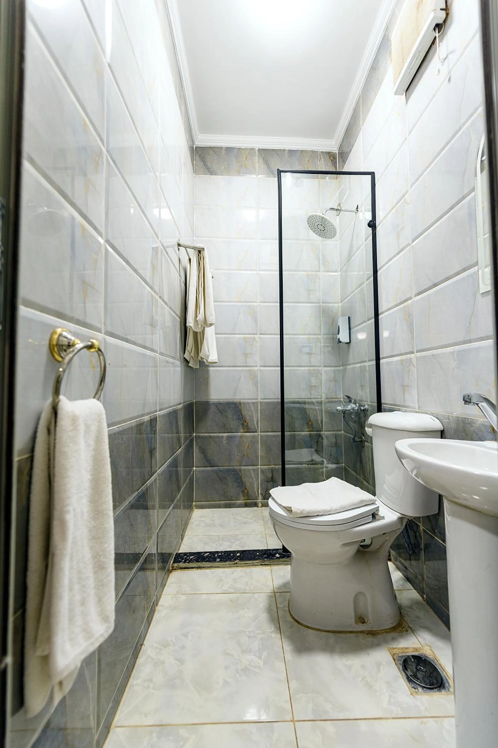 Shower in Capital Of Pyramids Hotel