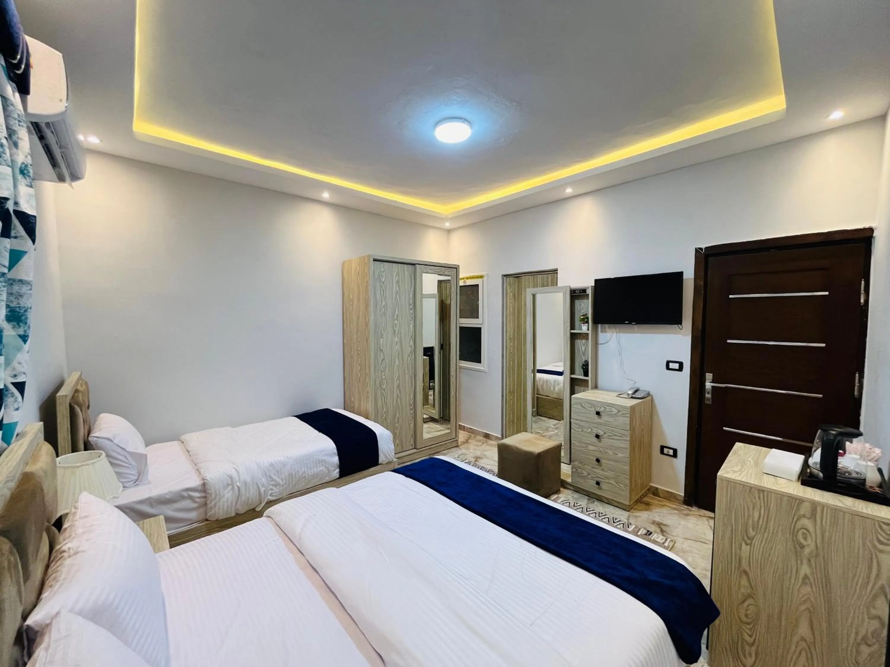 Bed in Capital Of Pyramids Hotel