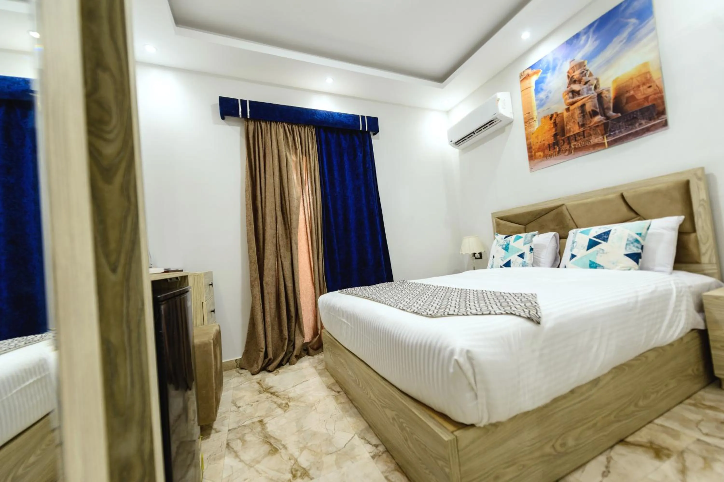 Bed in Capital Of Pyramids Hotel