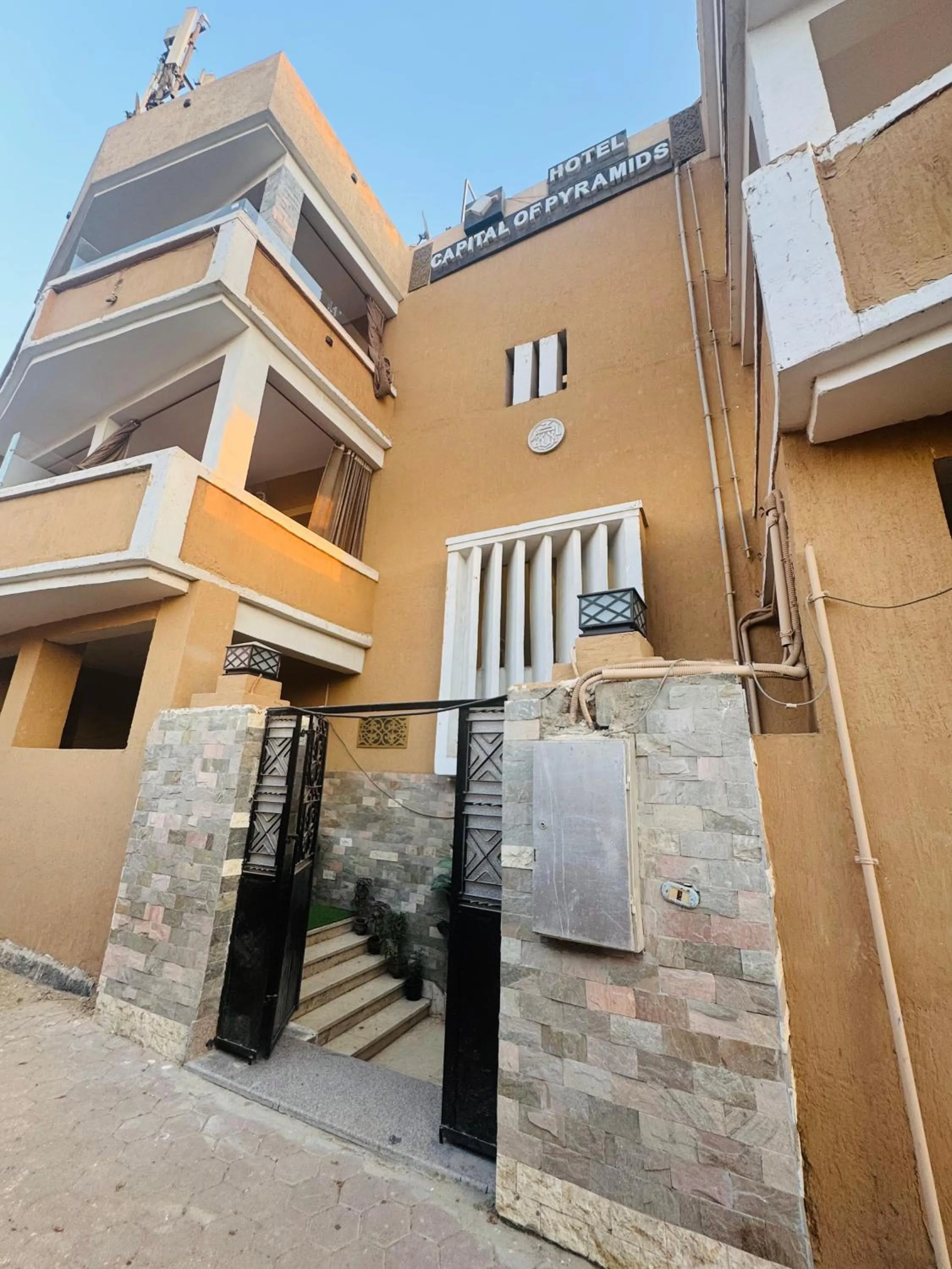 Property building in Capital Of Pyramids Hotel