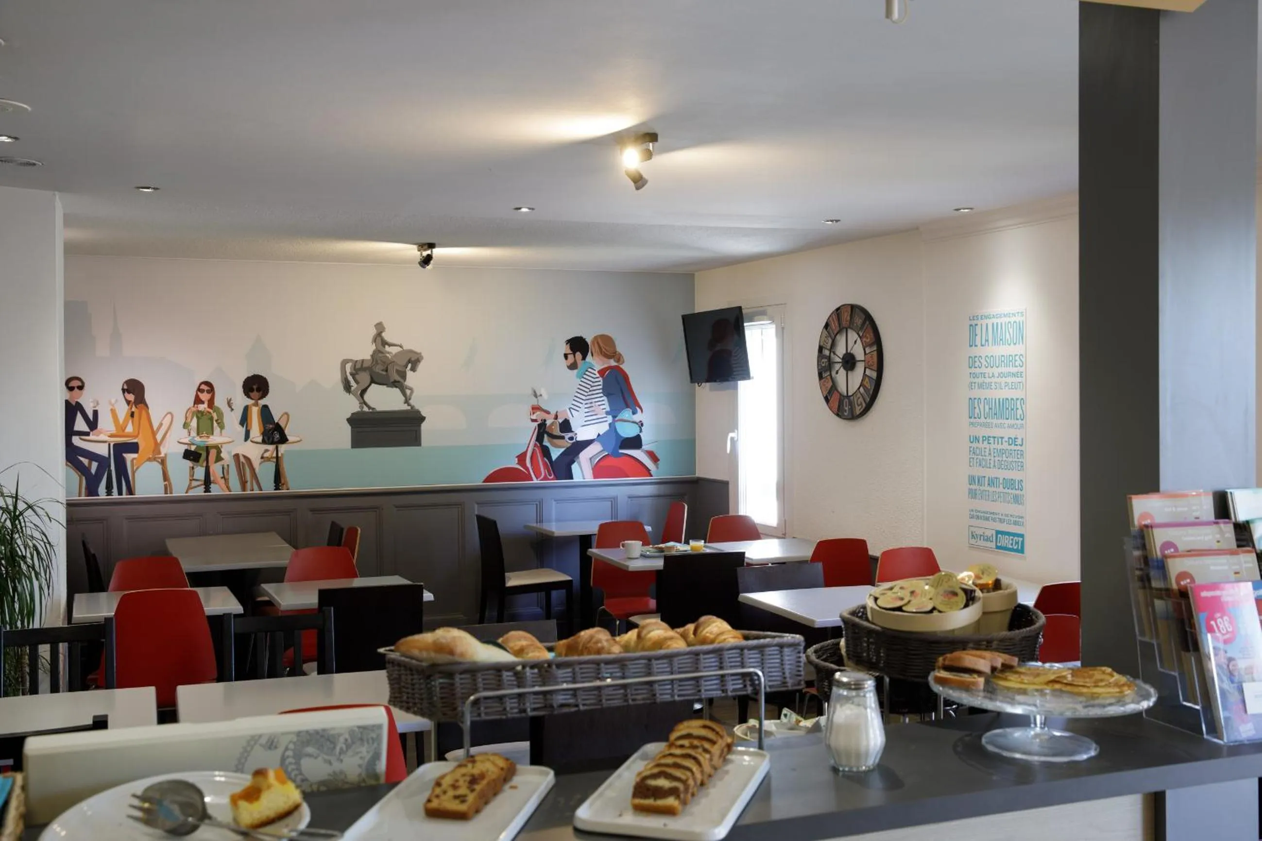 Area and facilities in KYRIAD DIRECT Orleans - La Chapelle St Mesmin