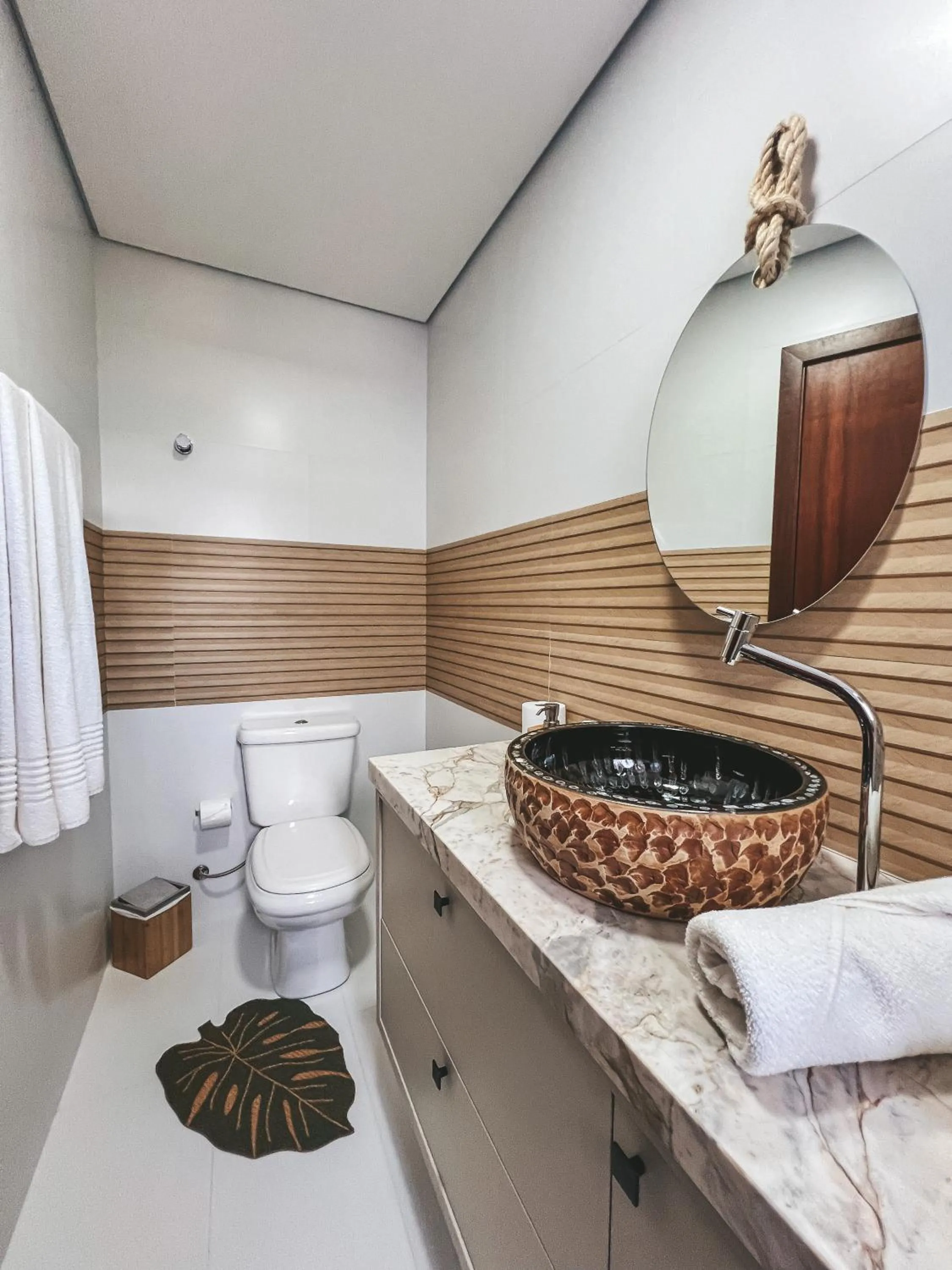 Bathroom in Villa Verde Bangalô - Garopaba - SC