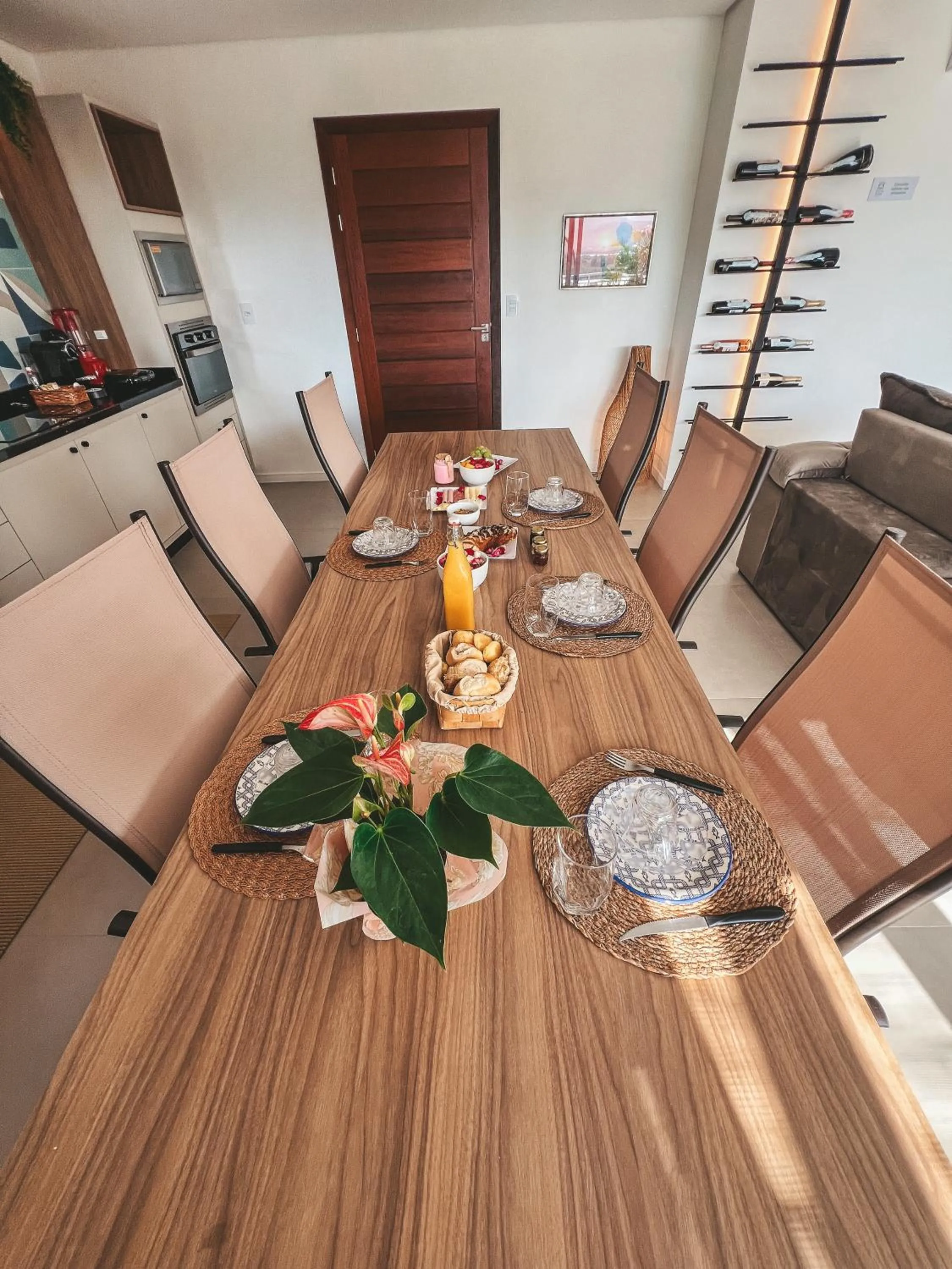 Seating area in Villa Verde Bangalô - Garopaba - SC