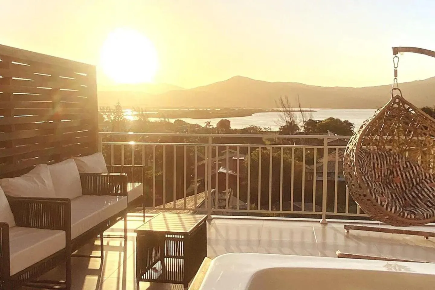 Lake view in Villa Verde Bangalô - Garopaba - SC