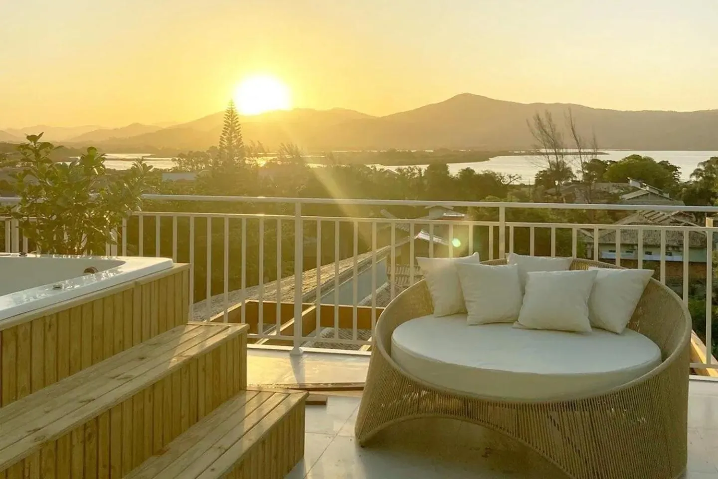 Lake view in Villa Verde Bangalô - Garopaba - SC