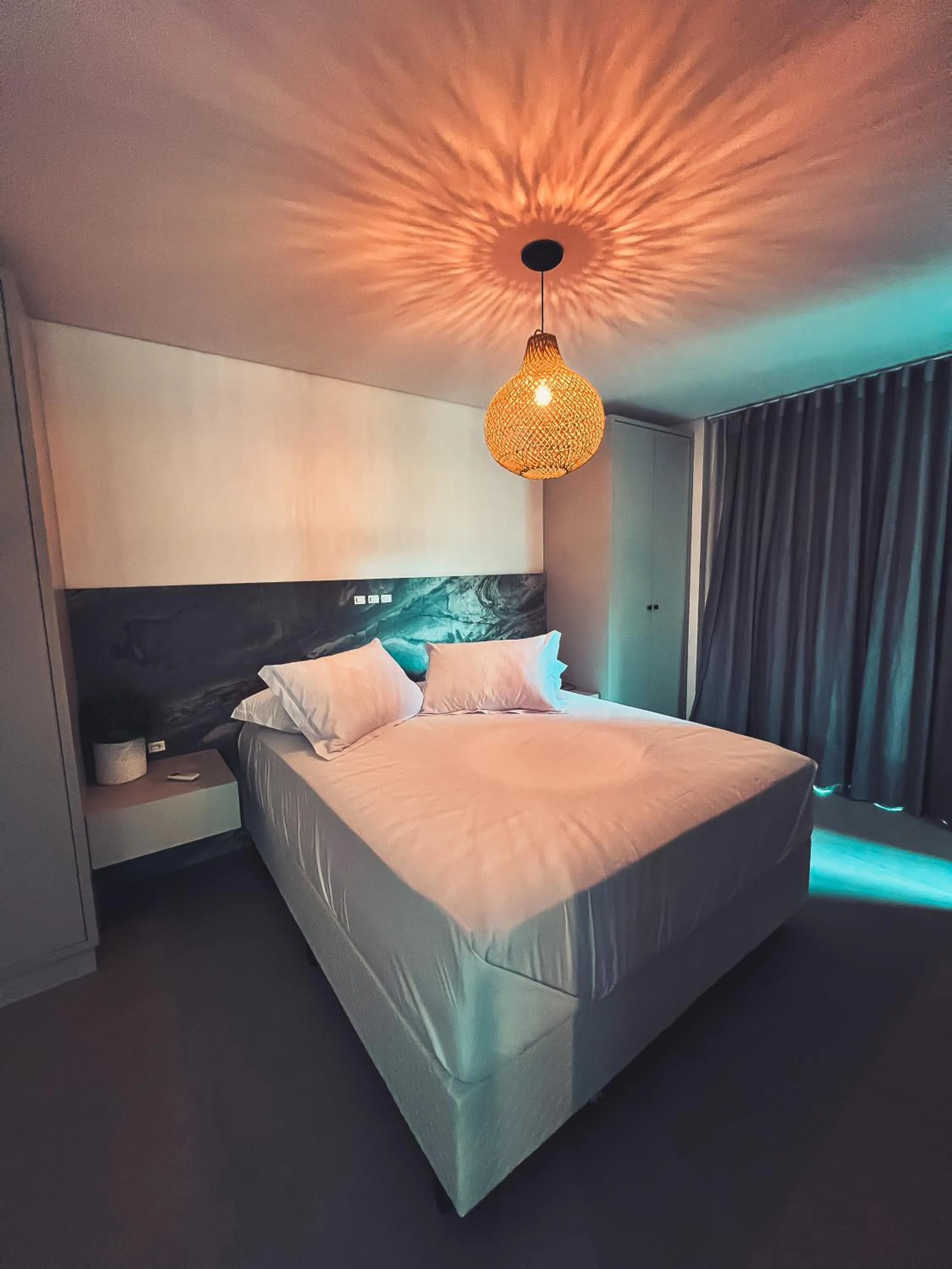 Bedroom, Bed in Villa Verde Bangalô - Garopaba - SC