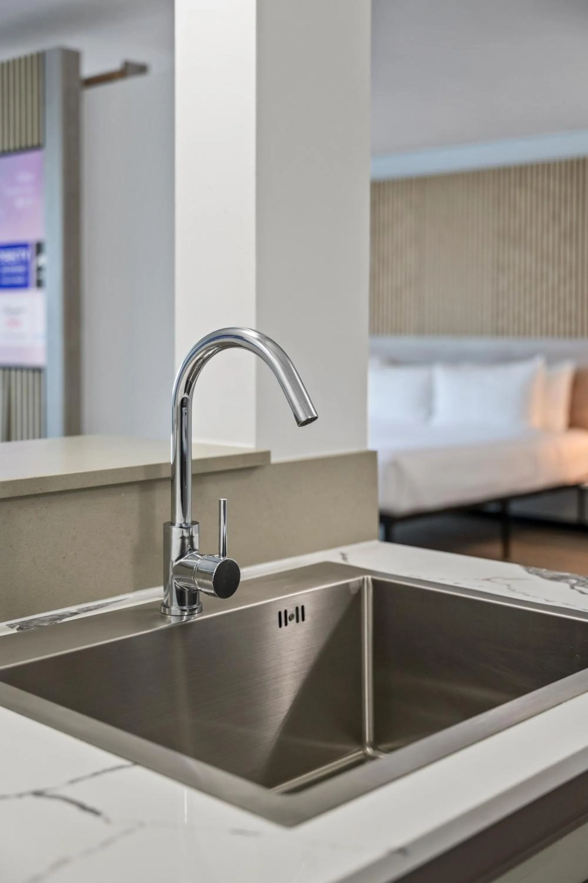 Kitchen or kitchenette in Kompose Boutique Resort @ Theme Parks